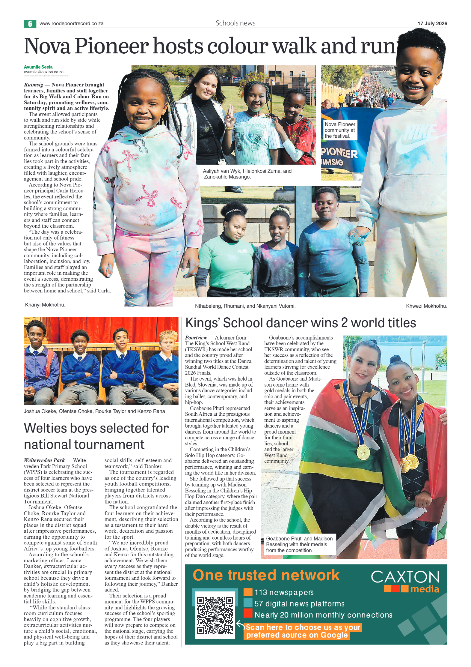 Roodepoort Northsider 17 July 2026 page 6