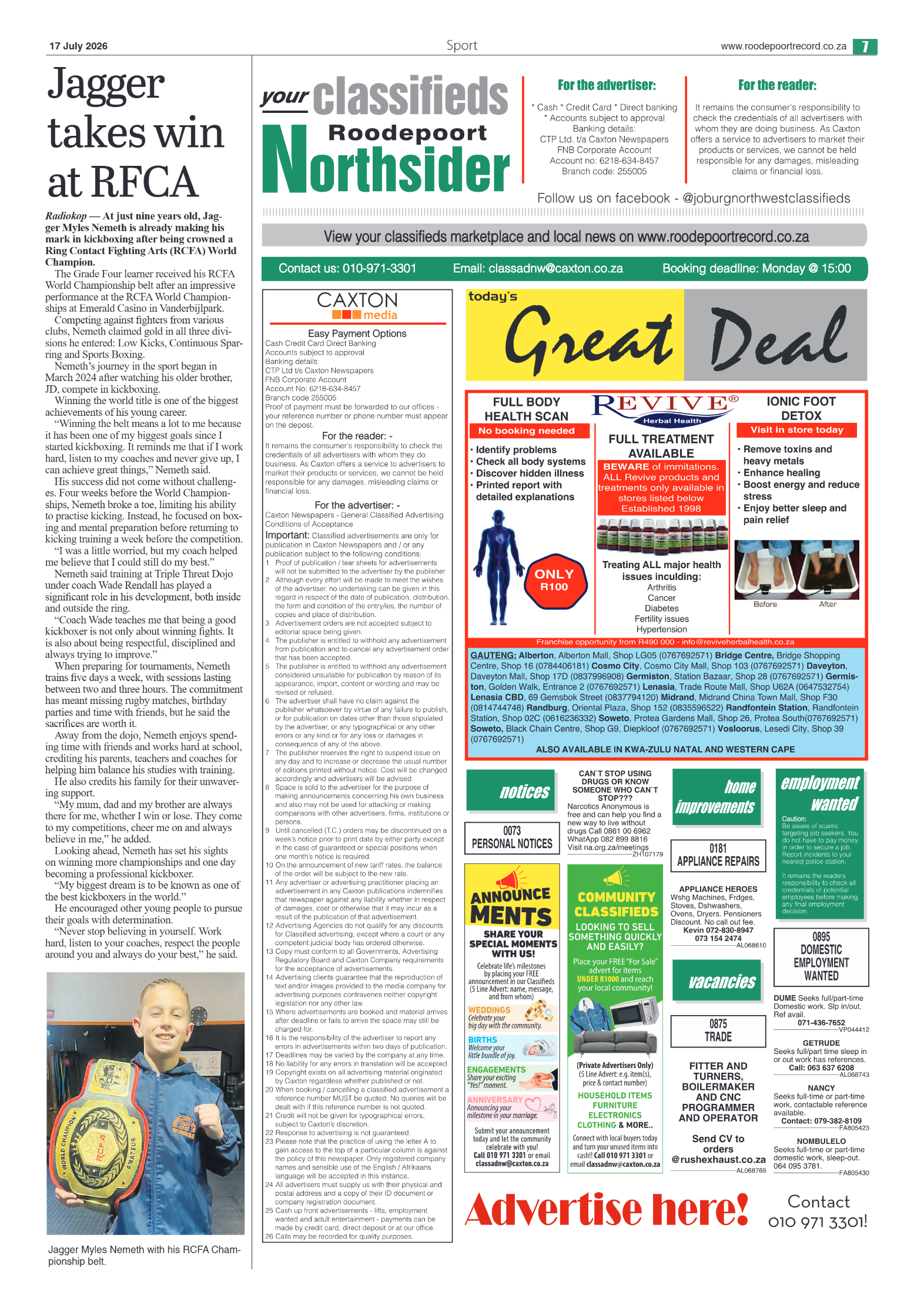 Roodepoort Northsider 17 July 2026 page 7