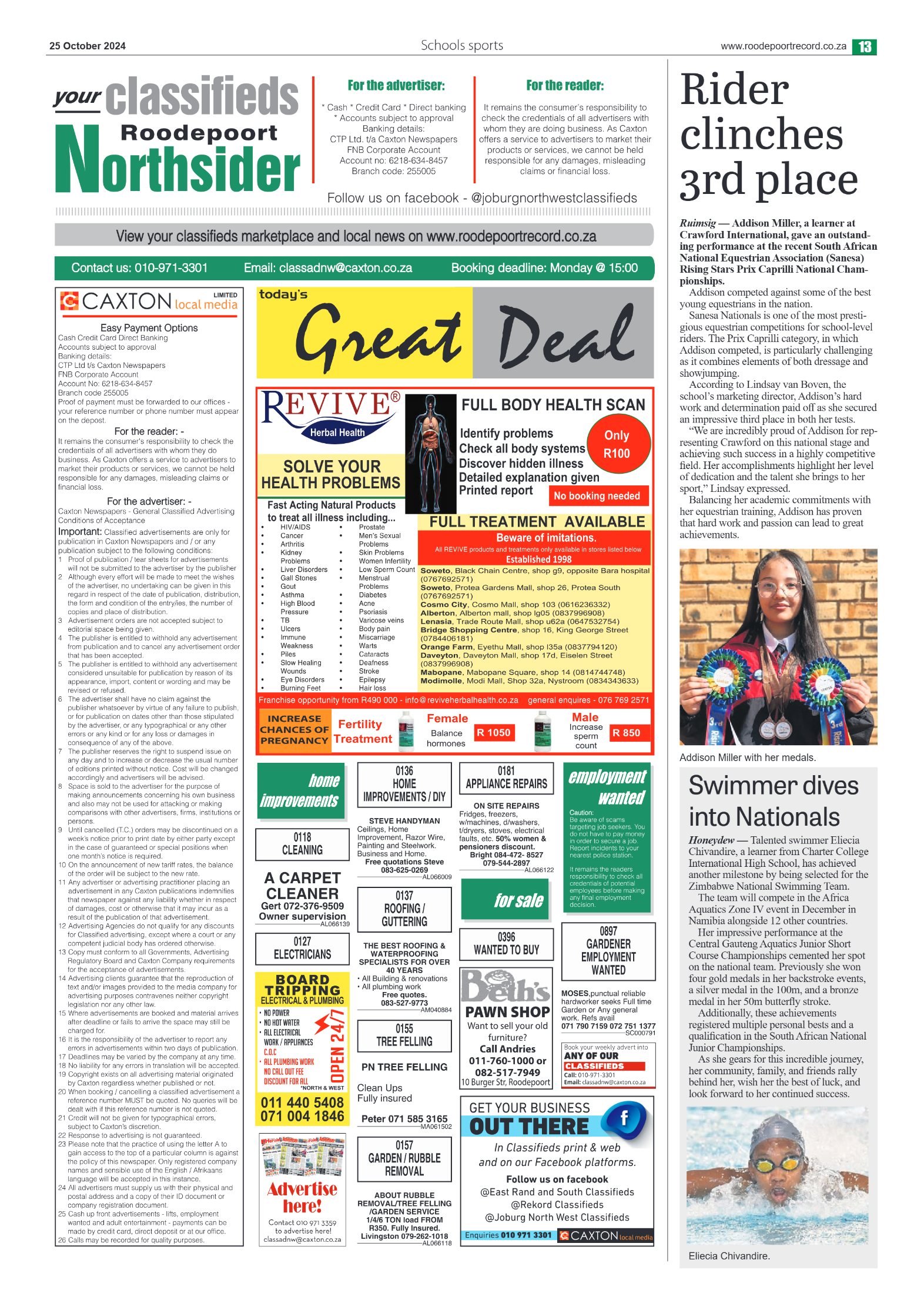 Roodepoort Northsider 25 October 2024 page 15