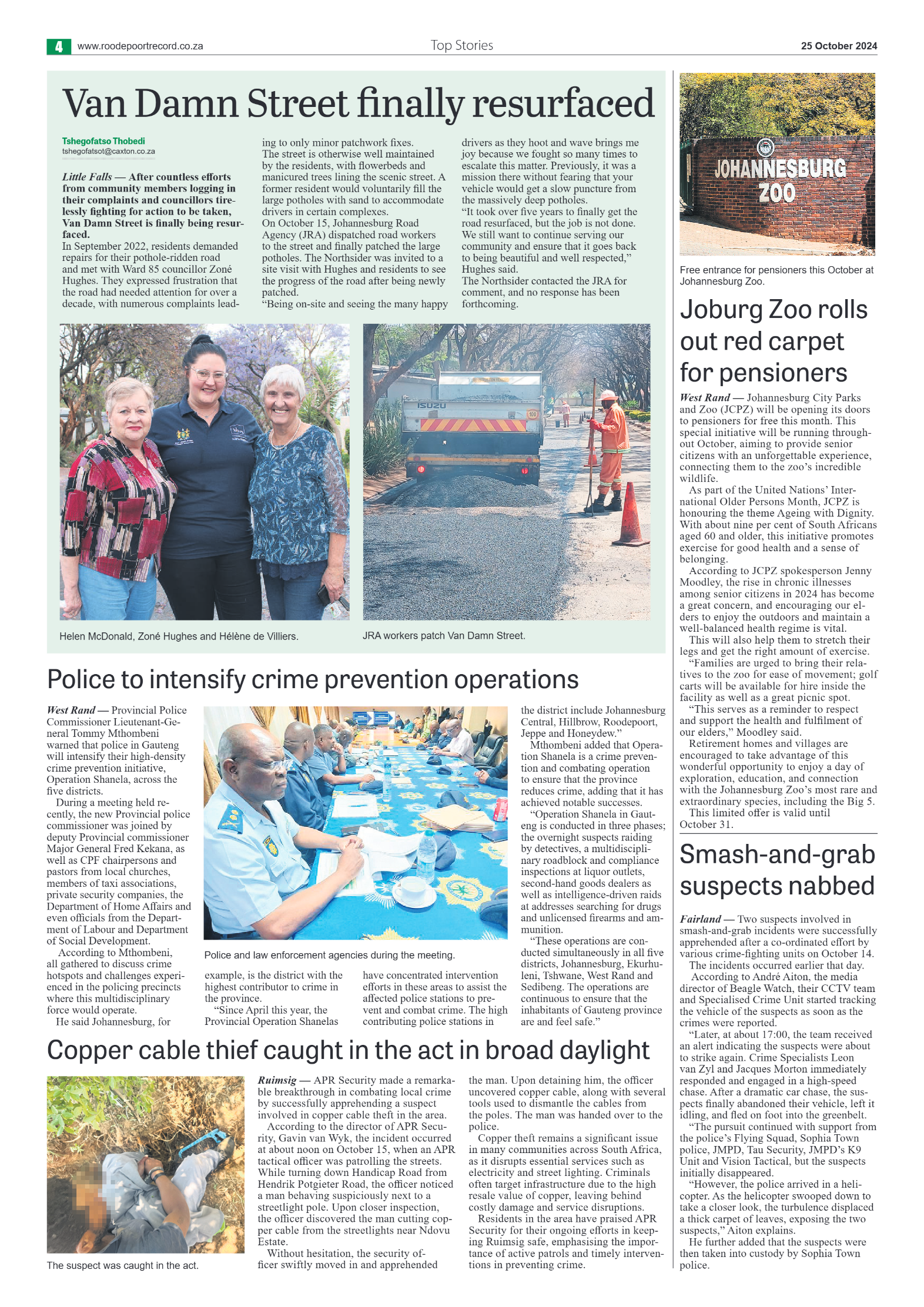 Roodepoort Northsider 25 October 2024 page 6