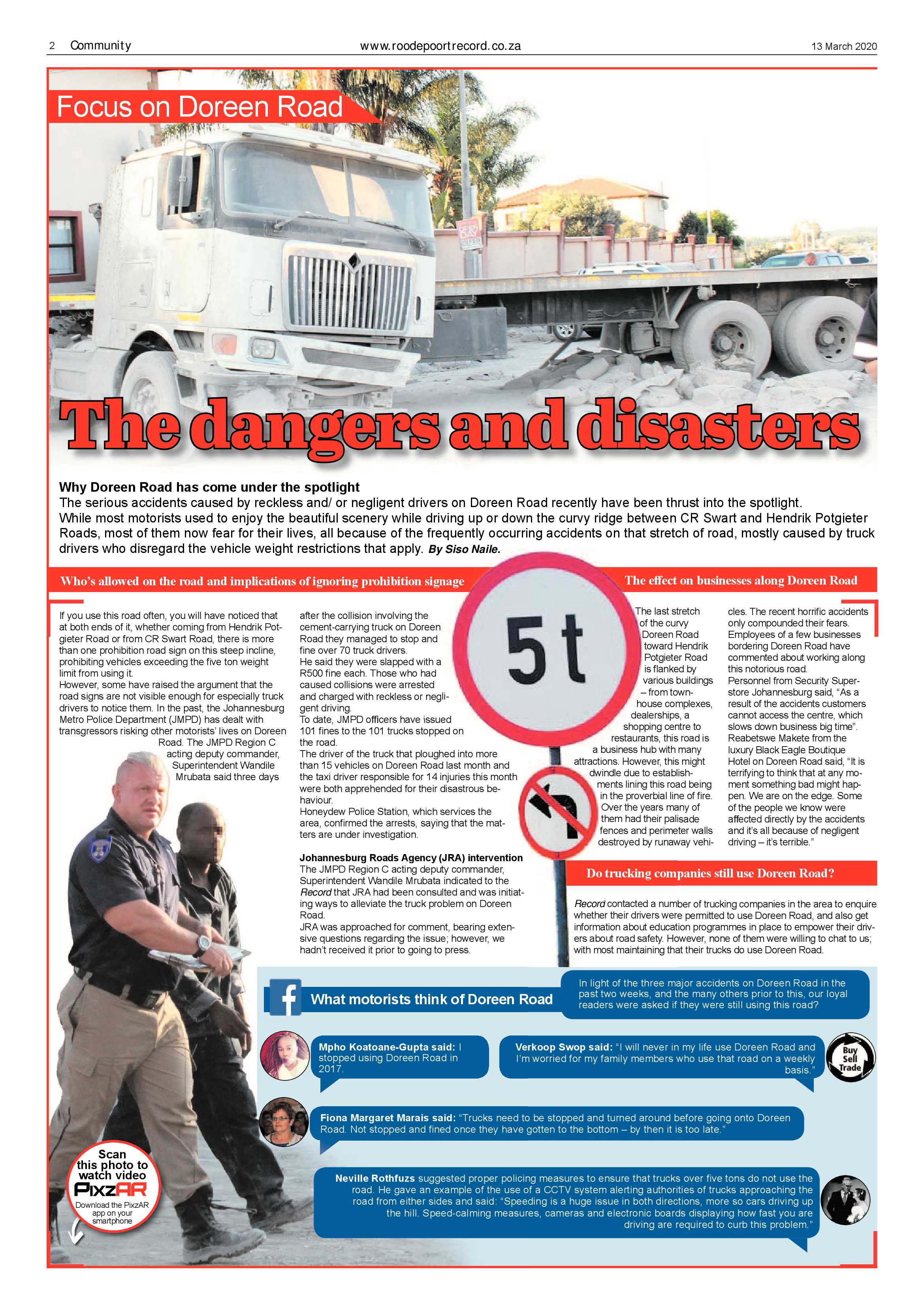 Roodepoort Record 13 March 2020 page 2