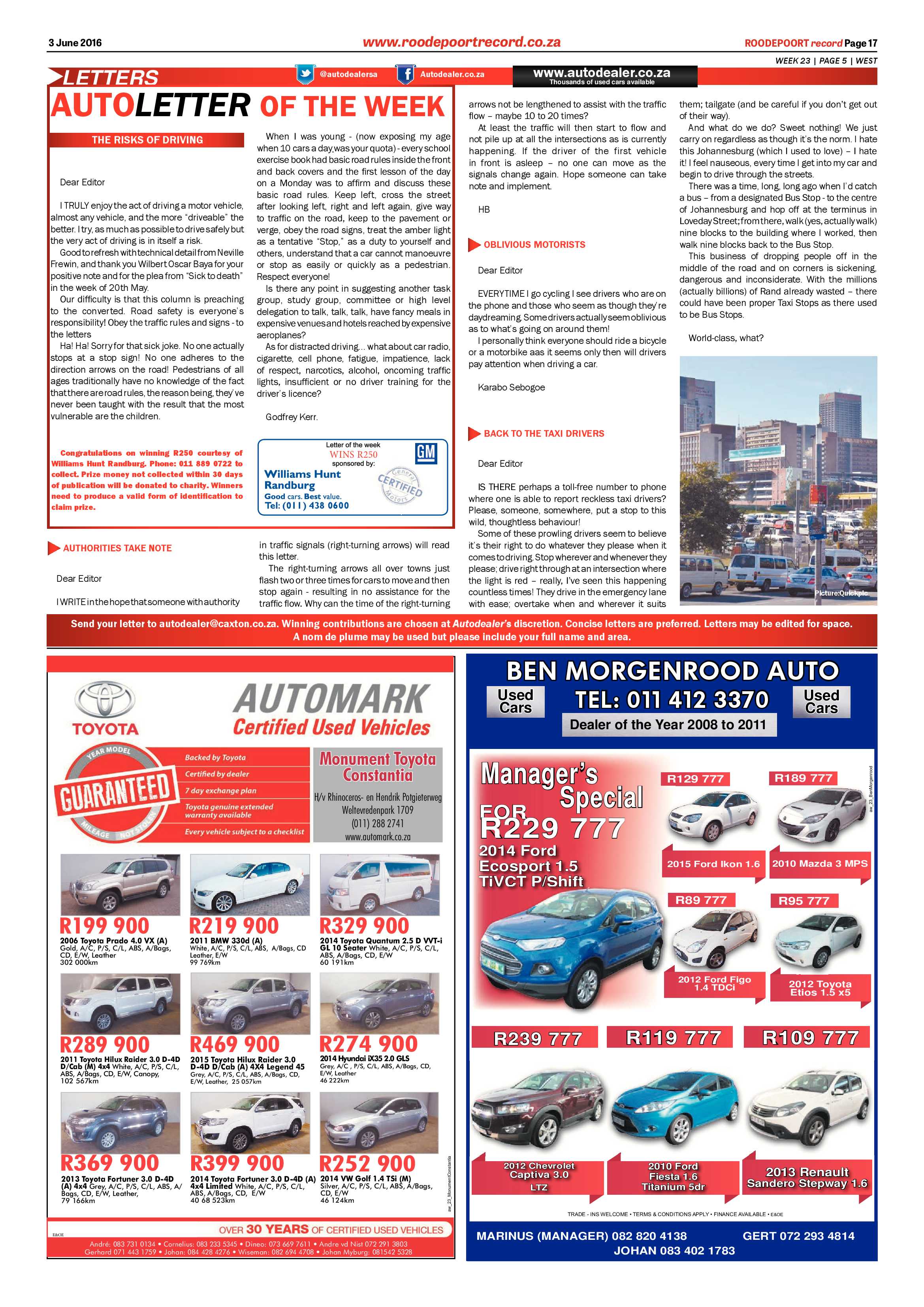 Roodepoort Record 03 June 2016 page 17