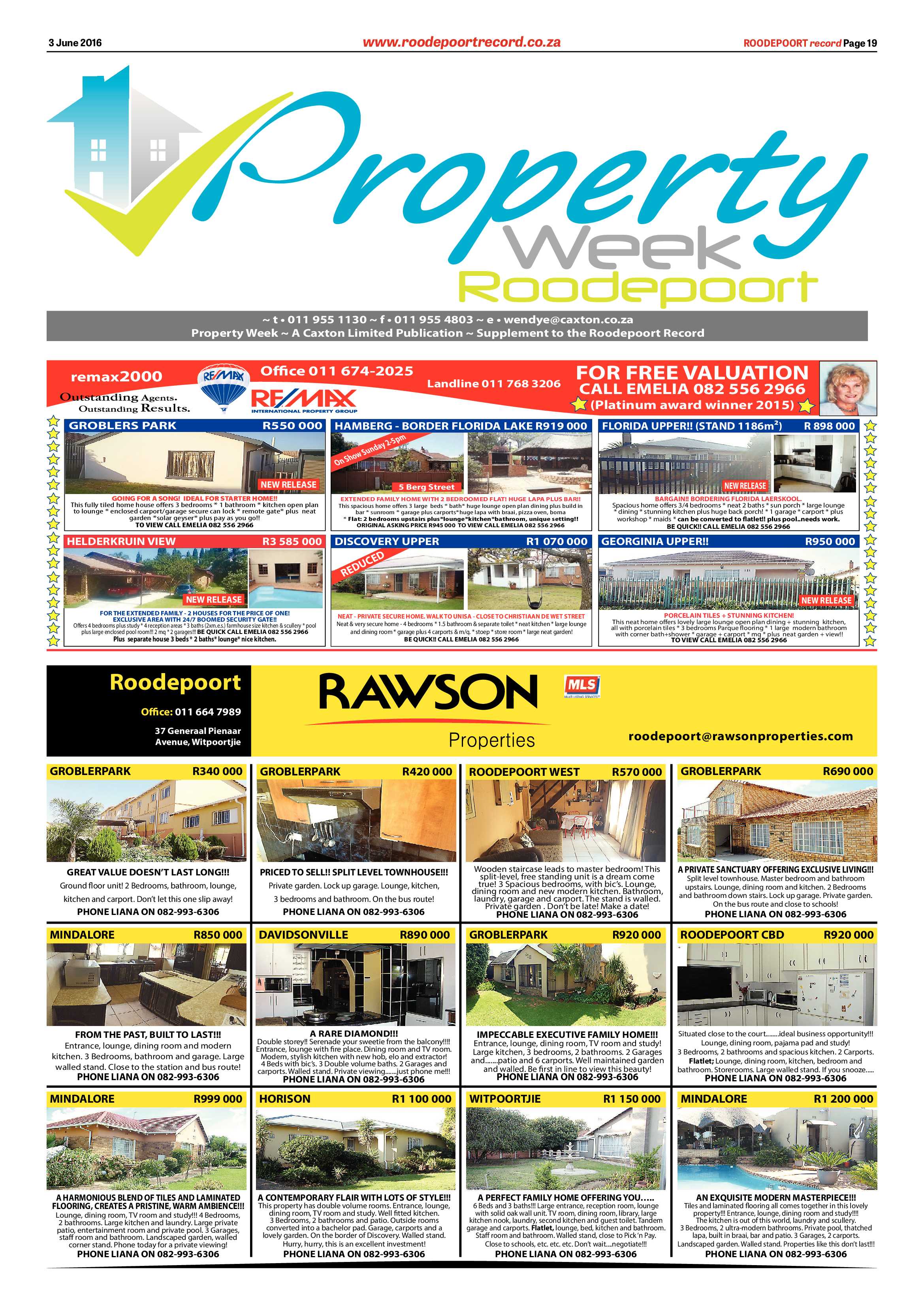 Roodepoort Record 03 June 2016 page 19