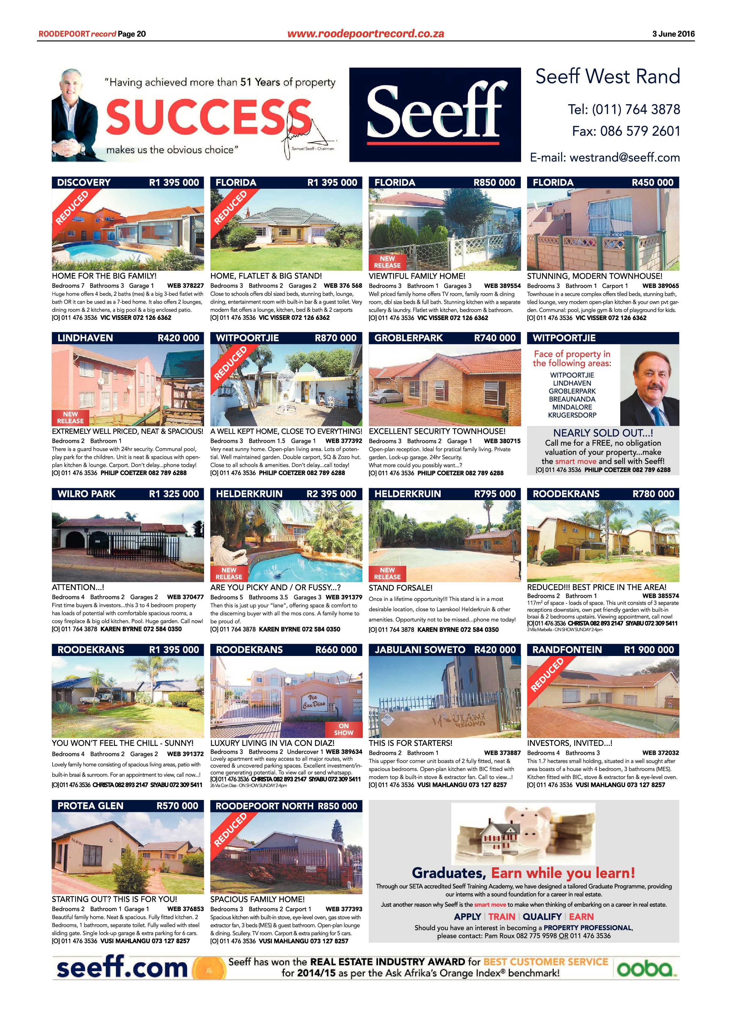 Roodepoort Record 03 June 2016 page 20