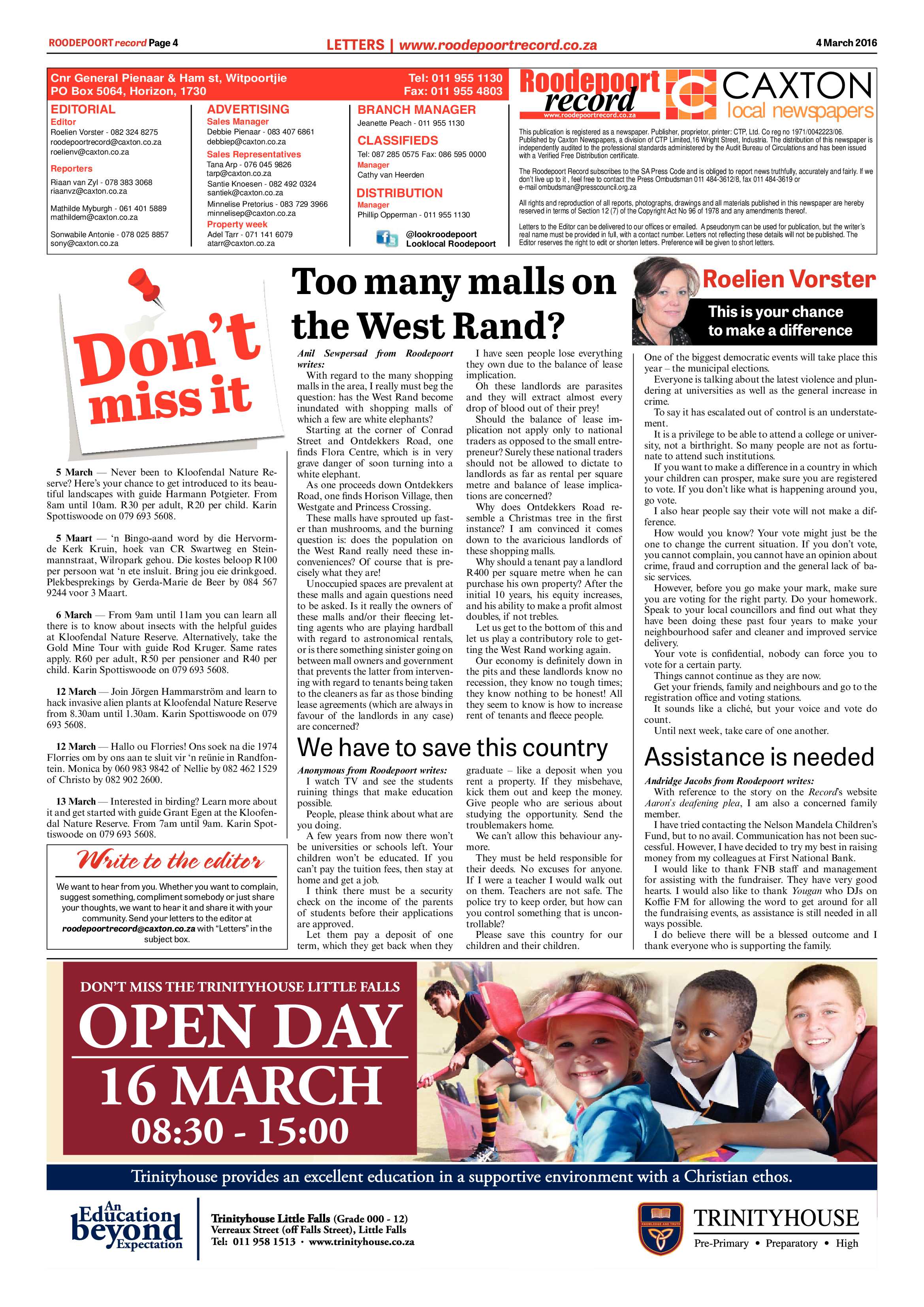 Roodepoort Record 04 March 2016 page 4