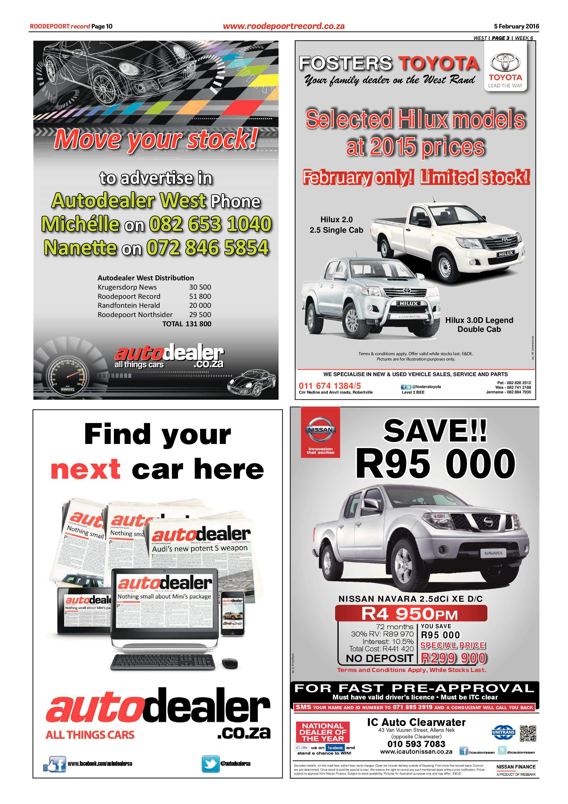 Roodepoort Record 05 February 2016 page 10