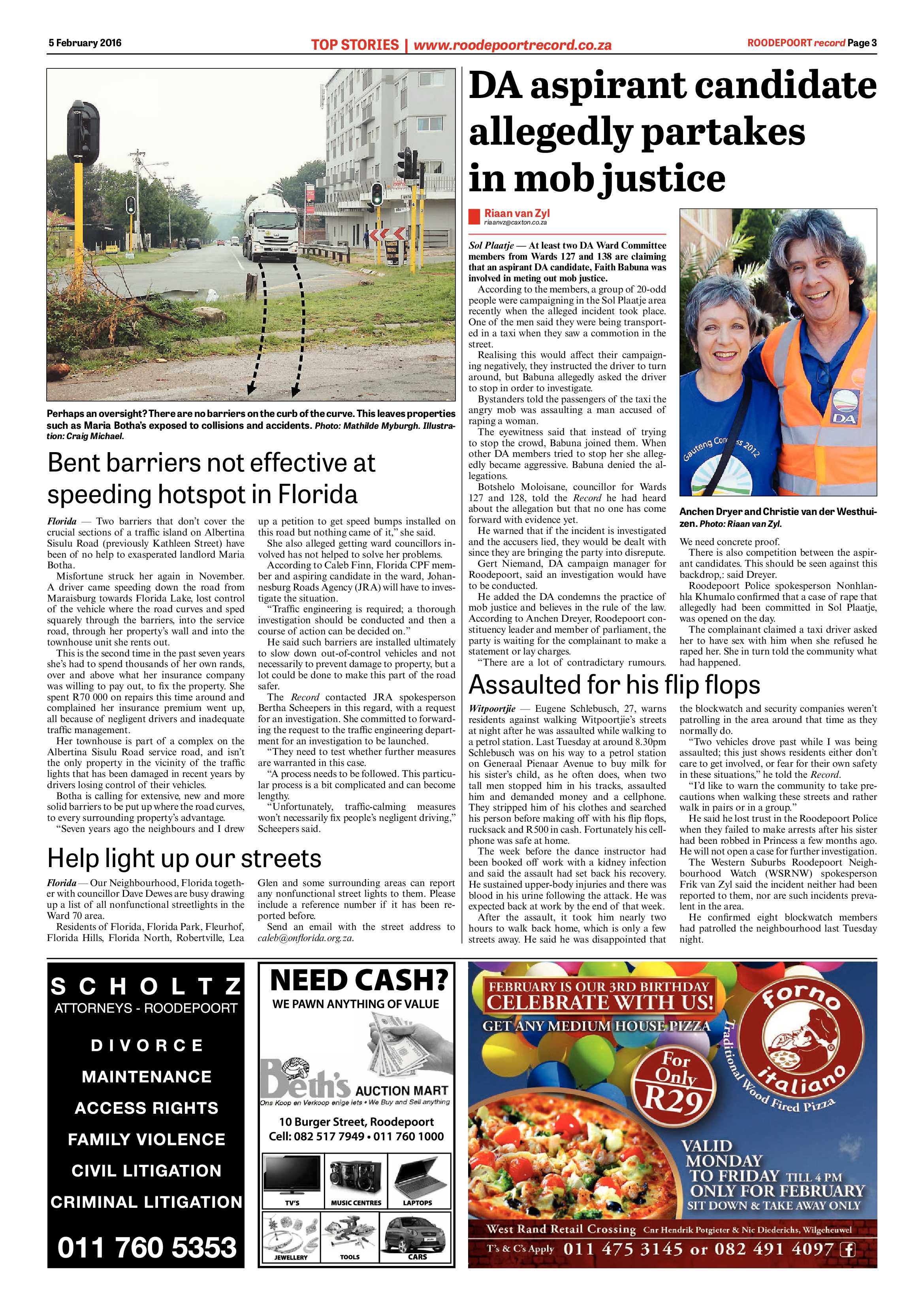 Roodepoort Record 05 February 2016 page 3