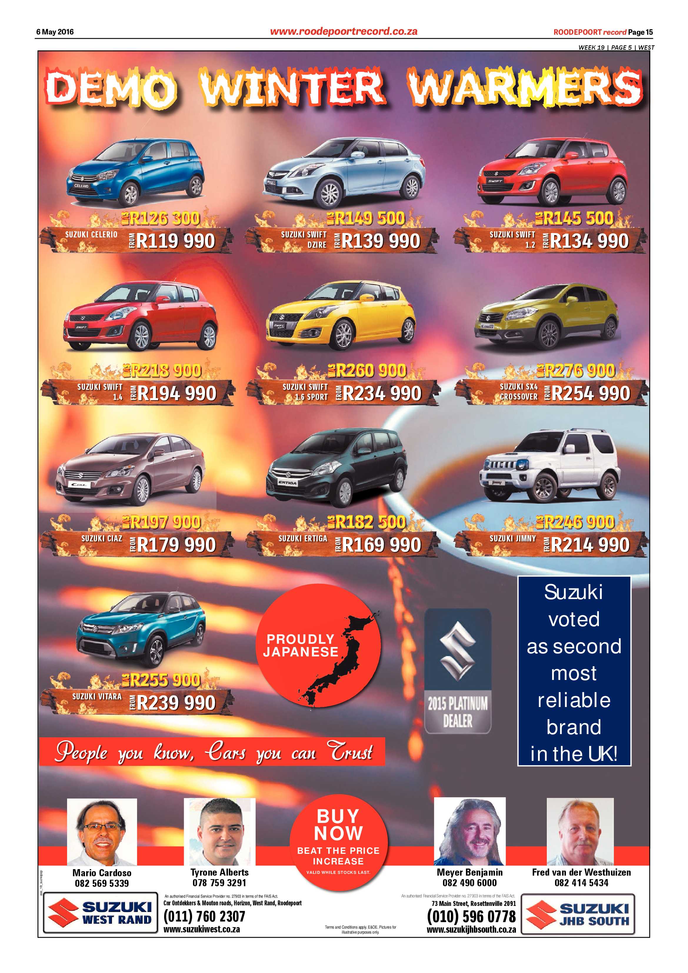 Roodepoort Record 06 May 2016 page 15