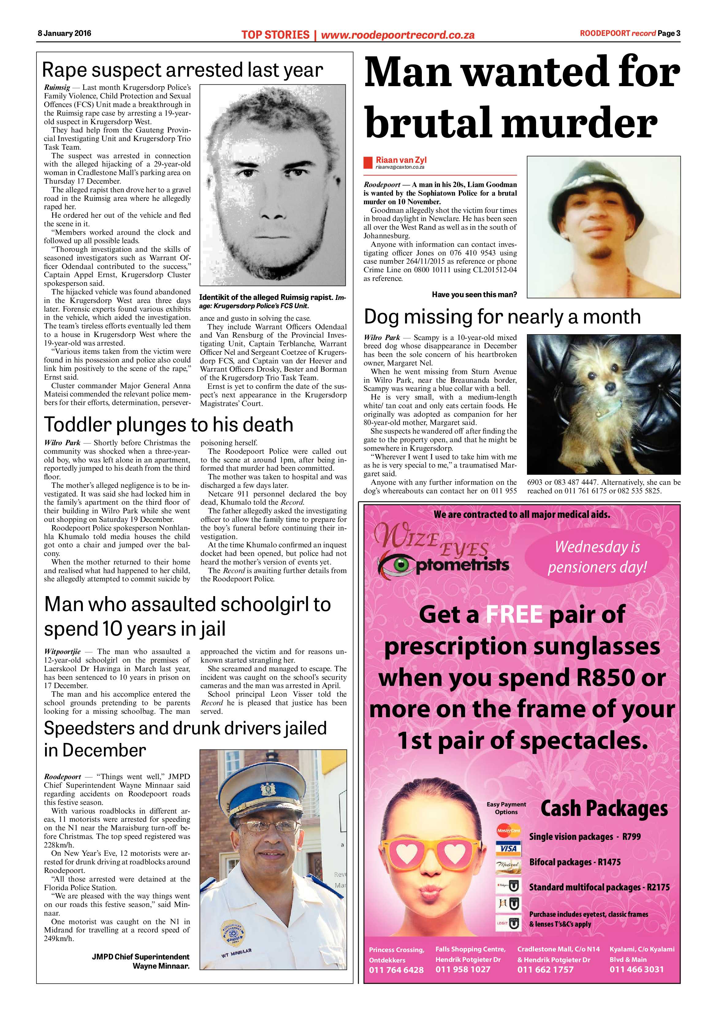 Roodepoort Record 08 January 2016 page 3