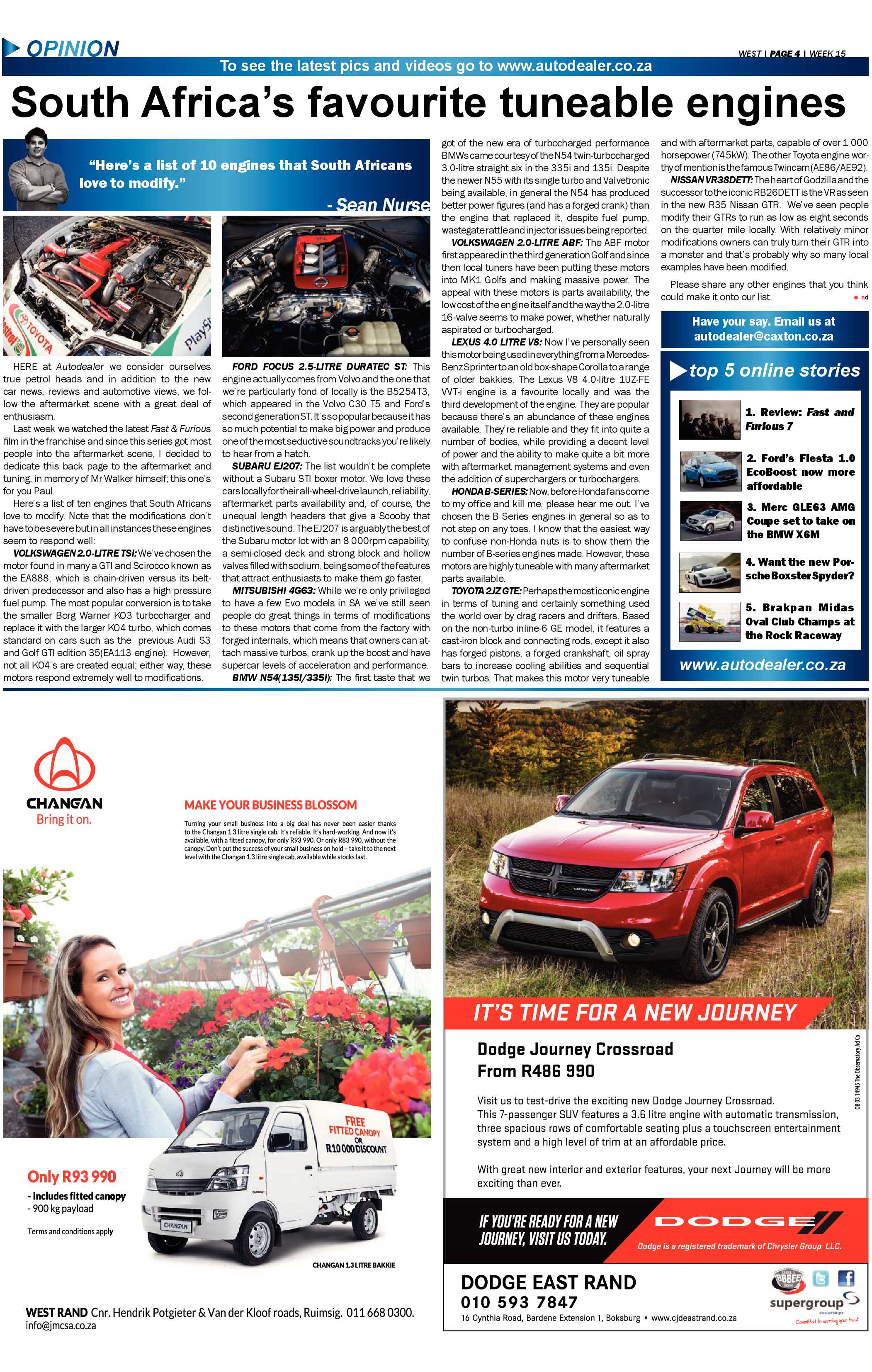 Roodepoort Record 10 April 2015 page 12