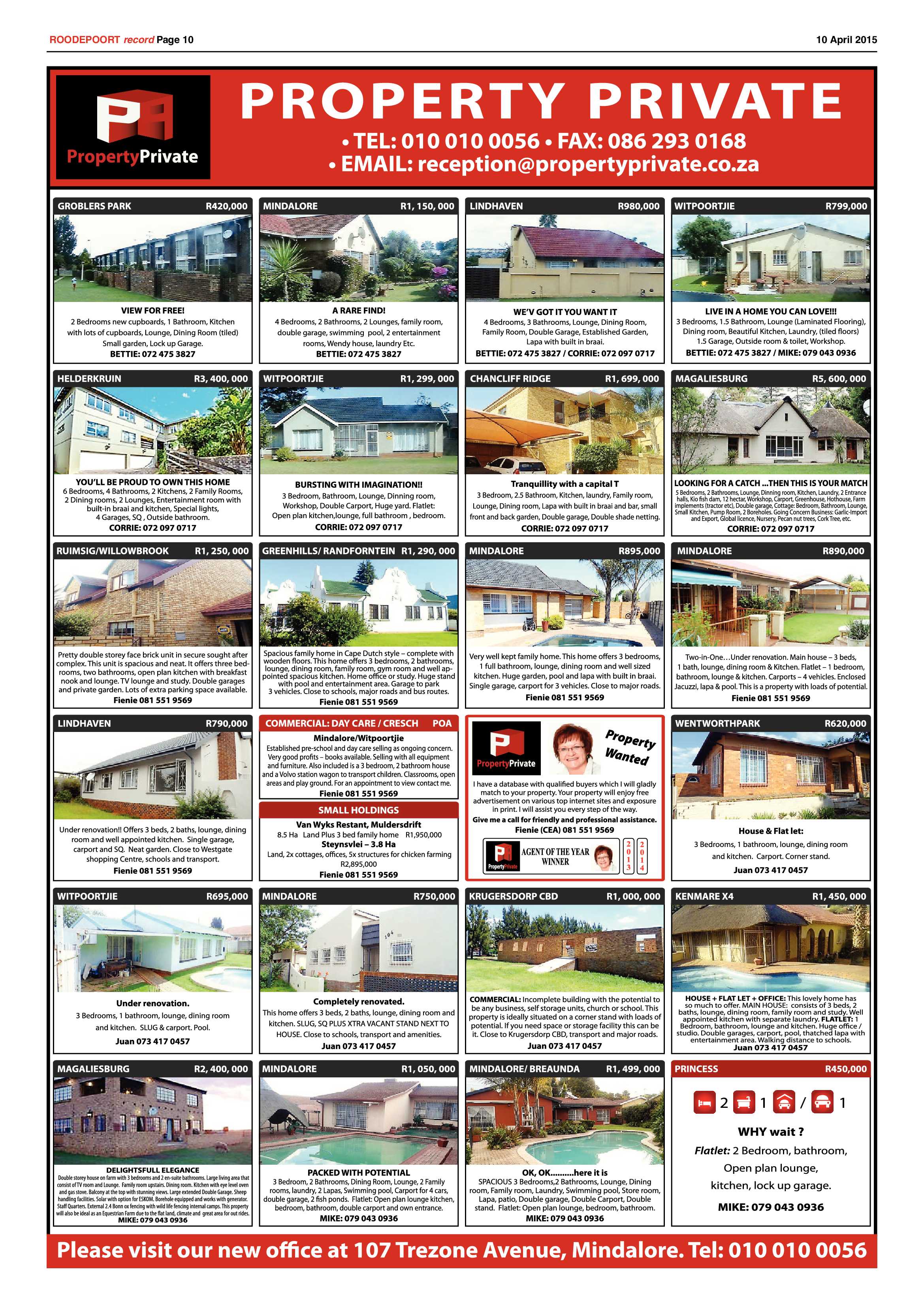 Roodepoort Record 10 April 2015 page 14