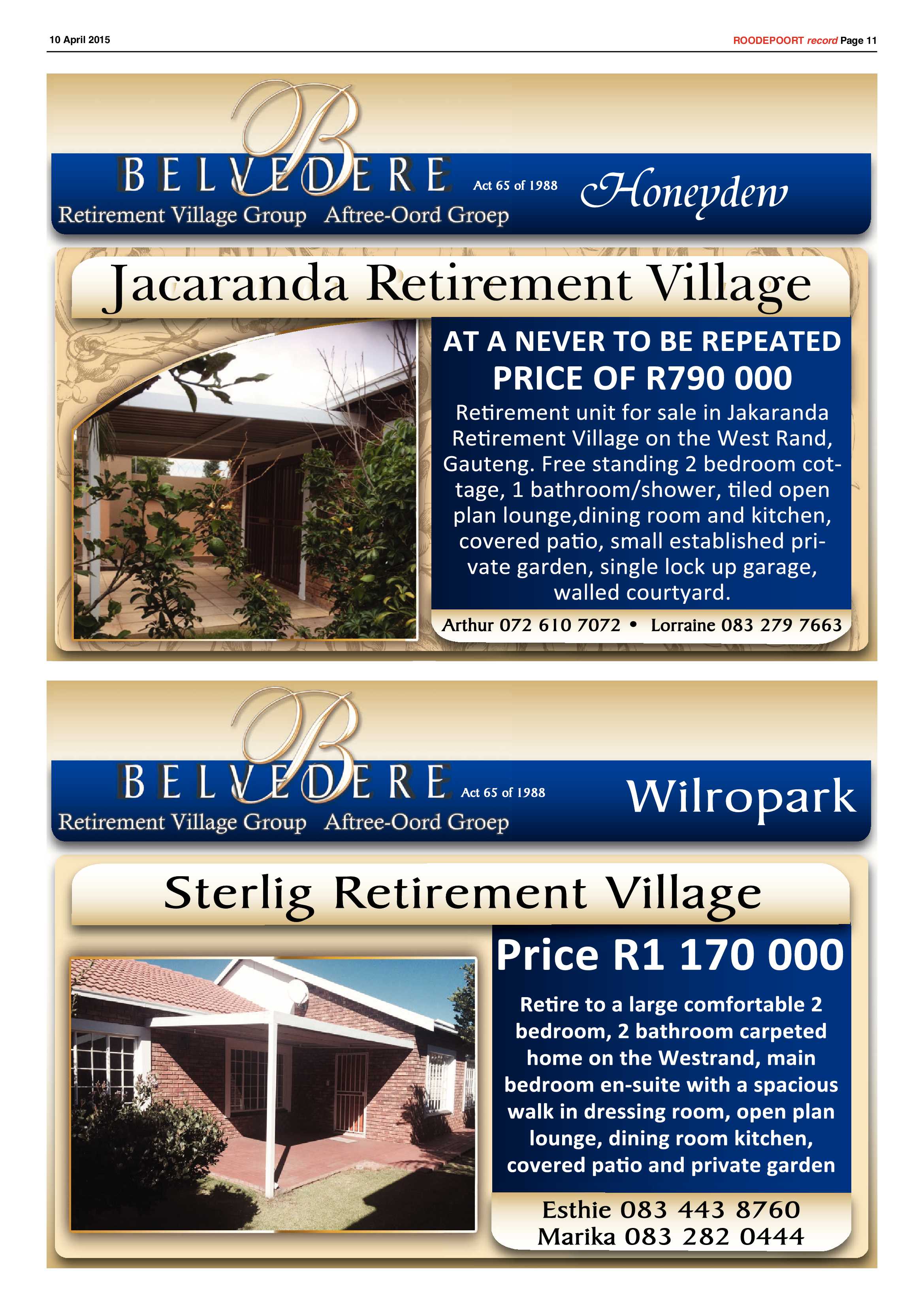 Roodepoort Record 10 April 2015 page 15