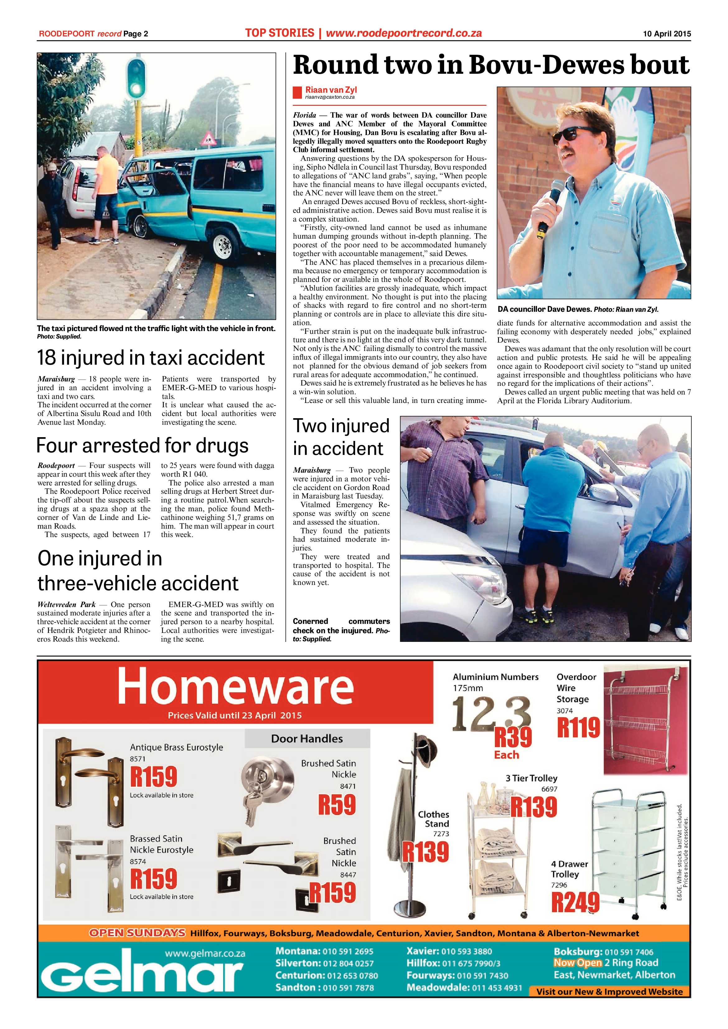 Roodepoort Record 10 April 2015 page 2