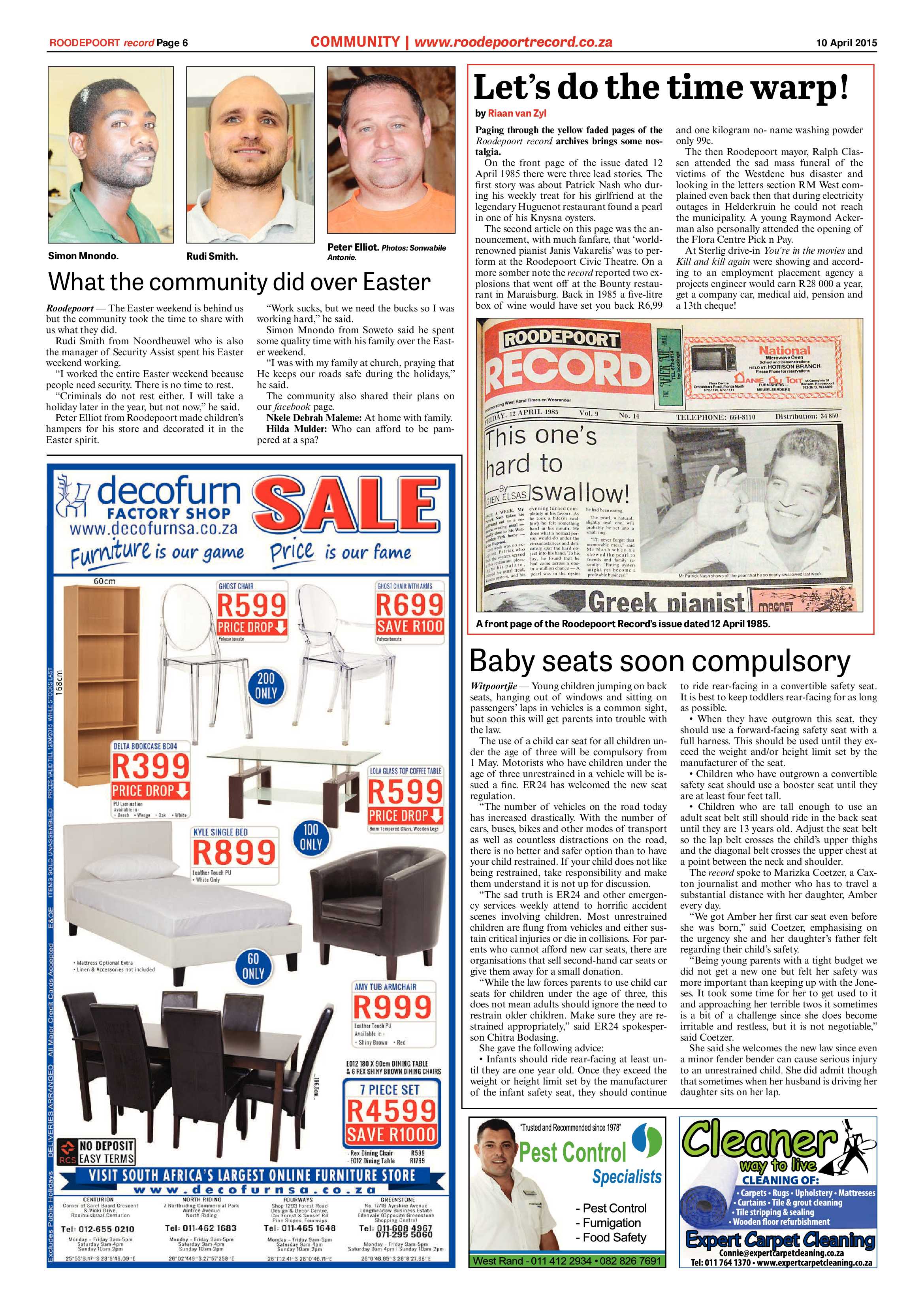 Roodepoort Record 10 April 2015 page 6