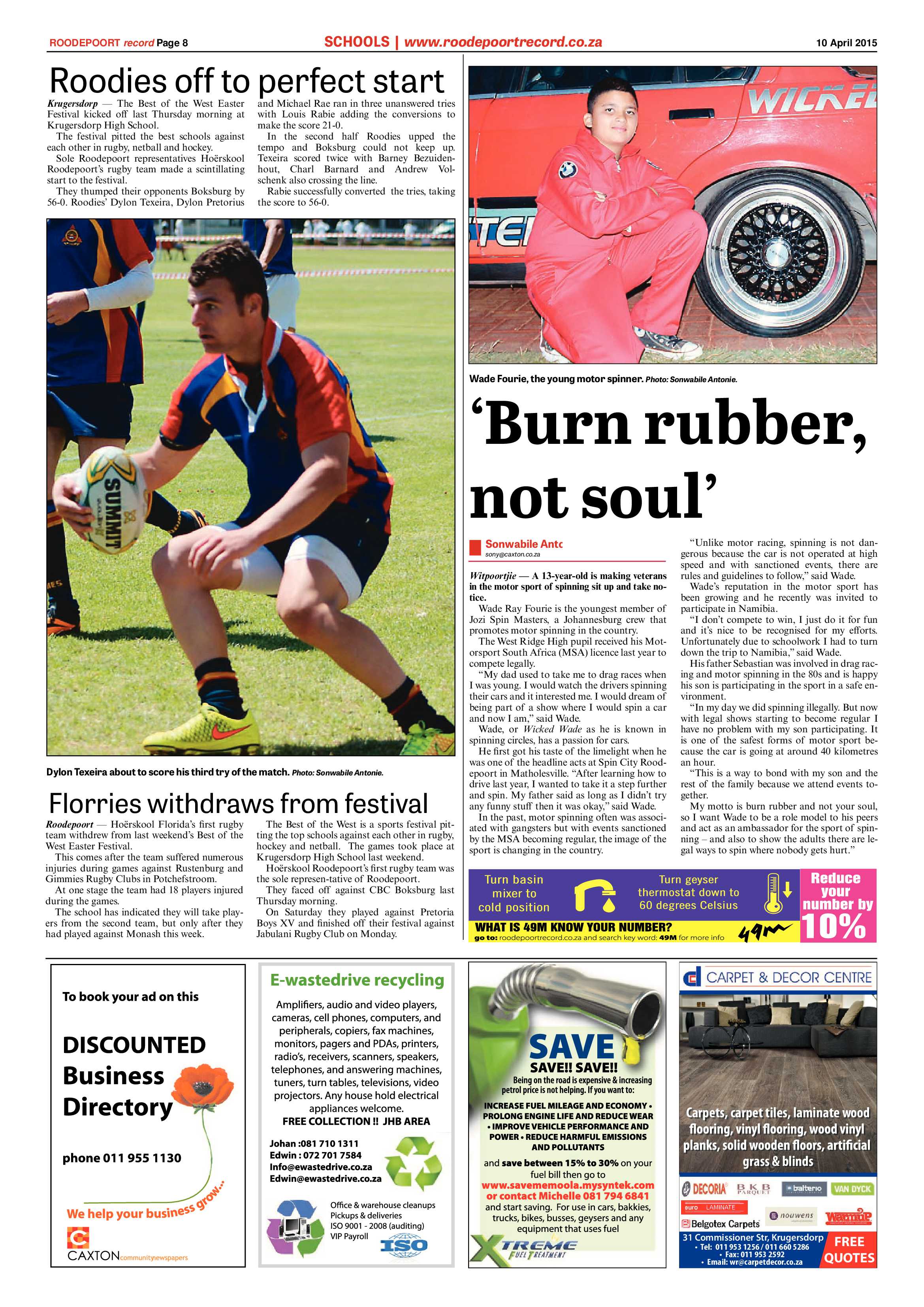 Roodepoort Record 10 April 2015 page 8
