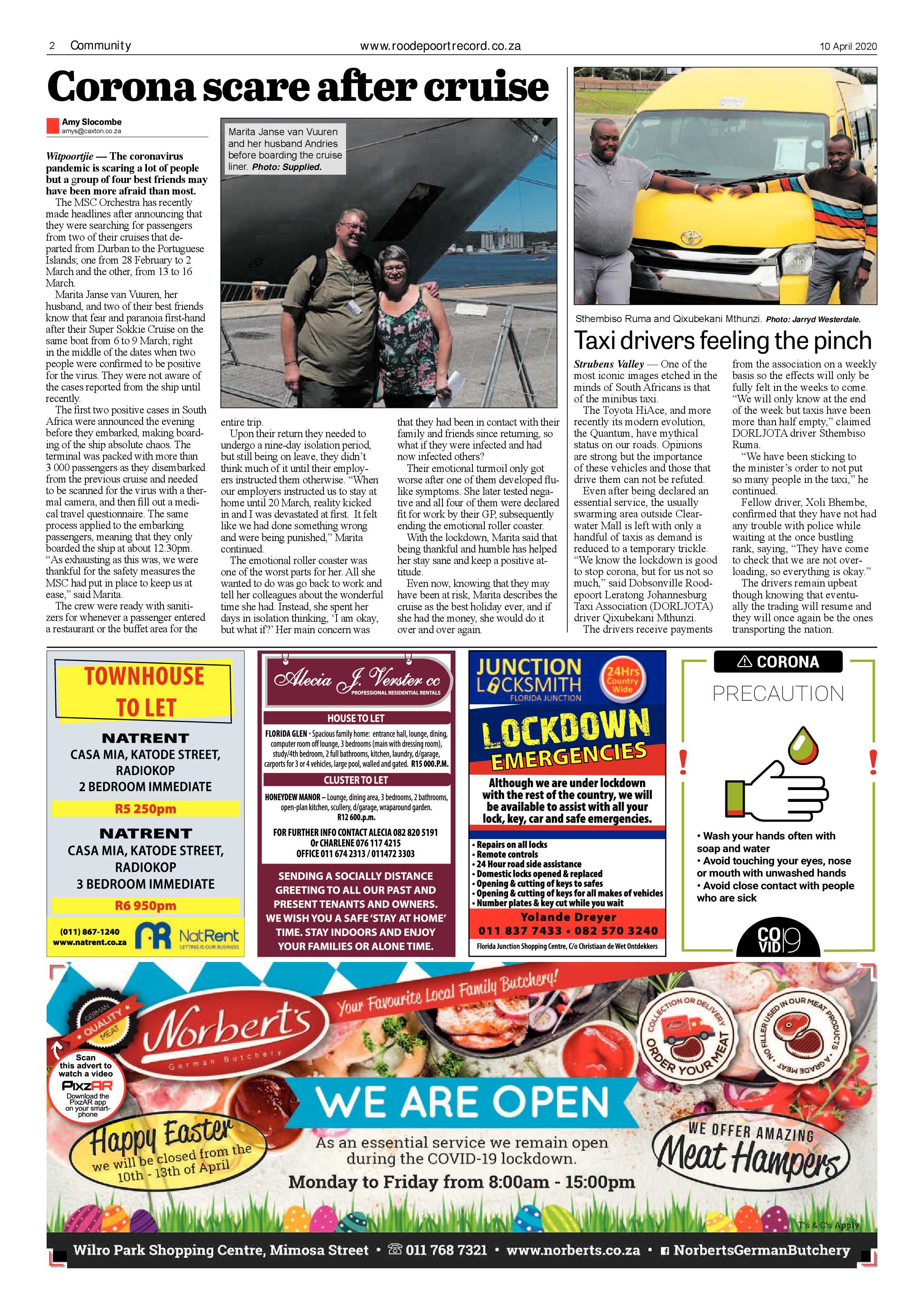 Roodepoort Record 10 April 2020 page 2