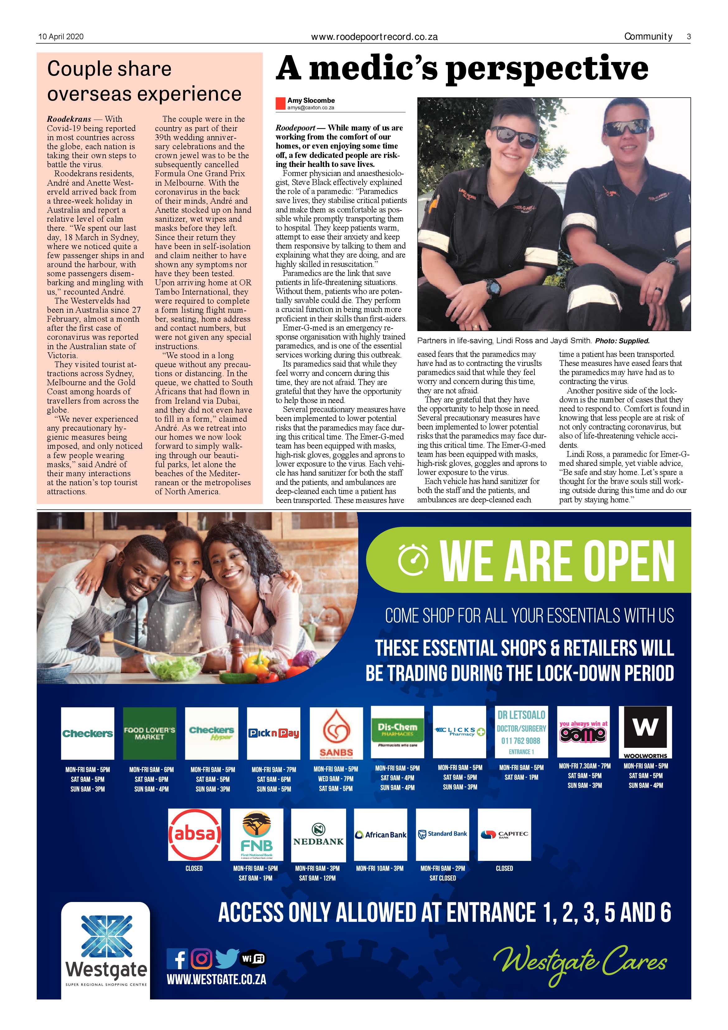 Roodepoort Record 10 April 2020 page 3