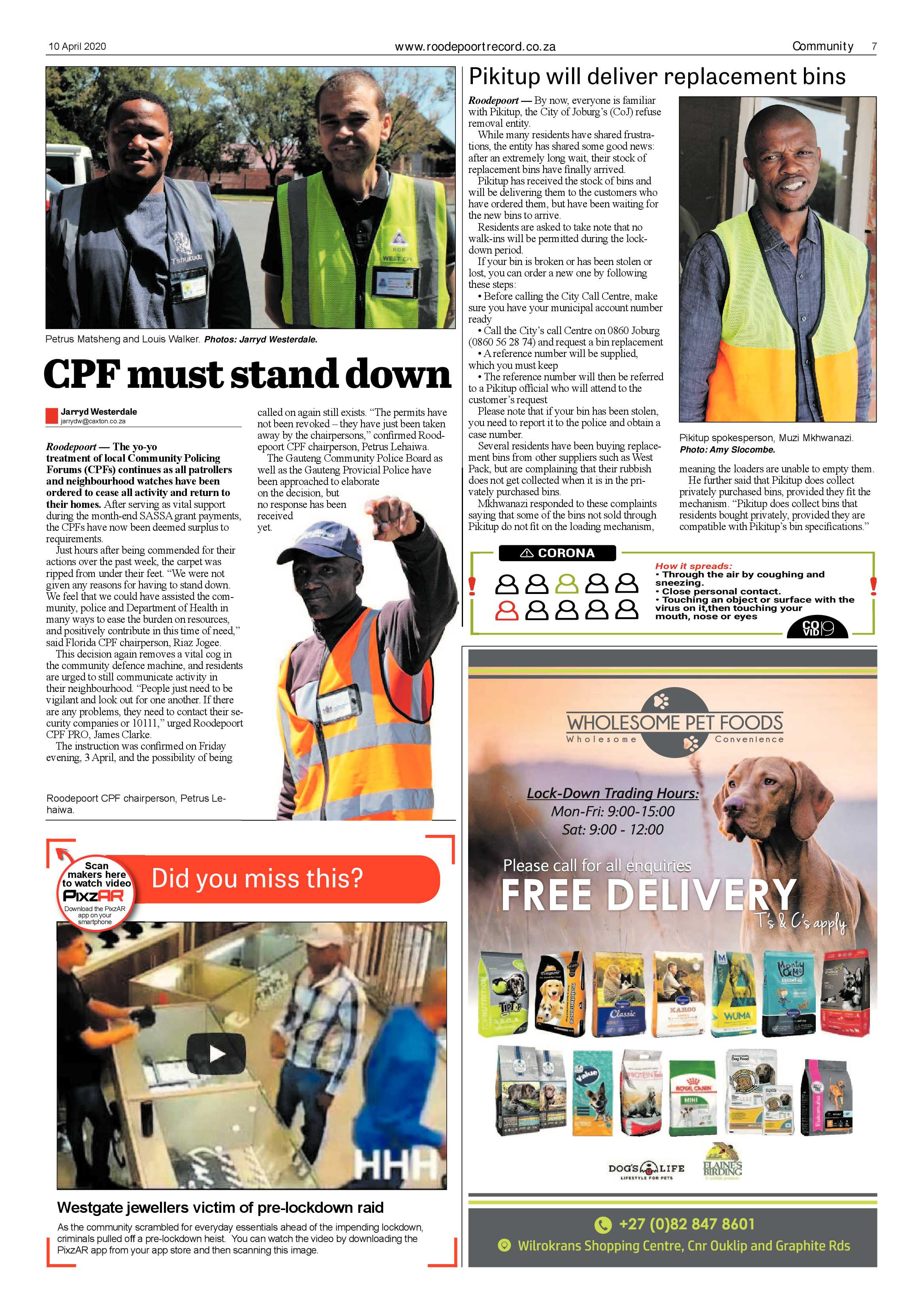 Roodepoort Record 10 April 2020 page 7
