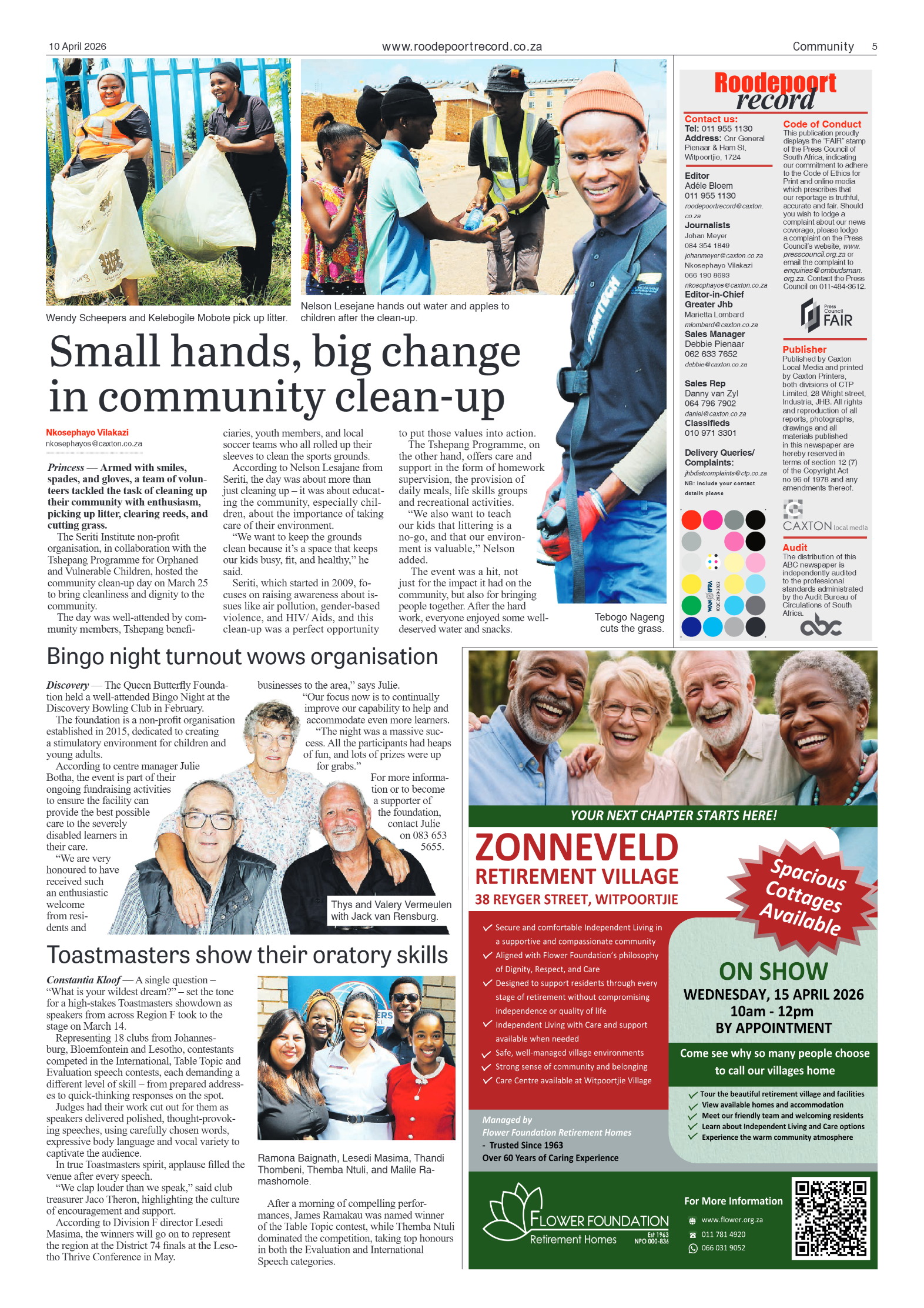 Roodepoort Record 10 April 2026 page 5