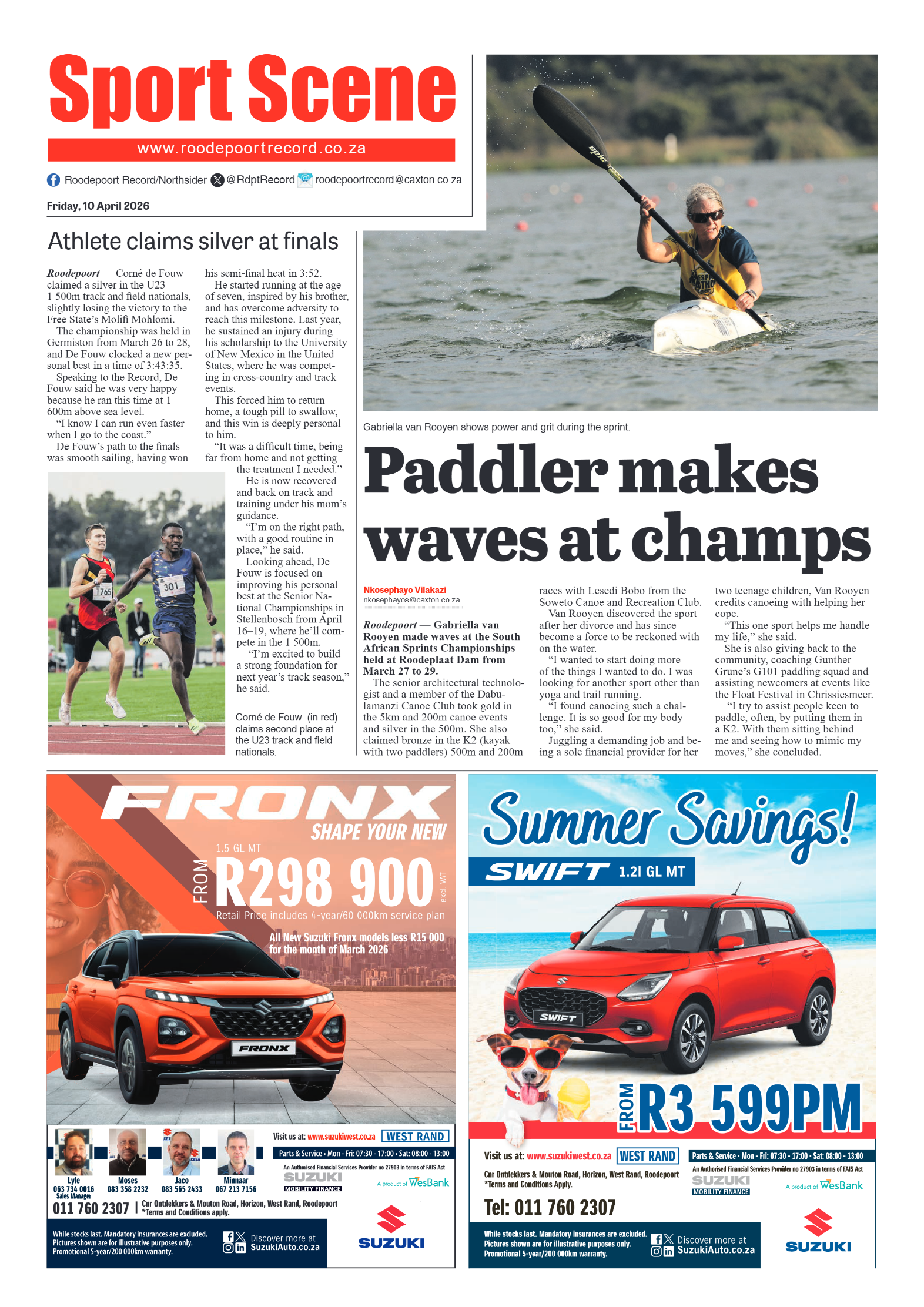 Roodepoort Record 10 April 2026 page 8