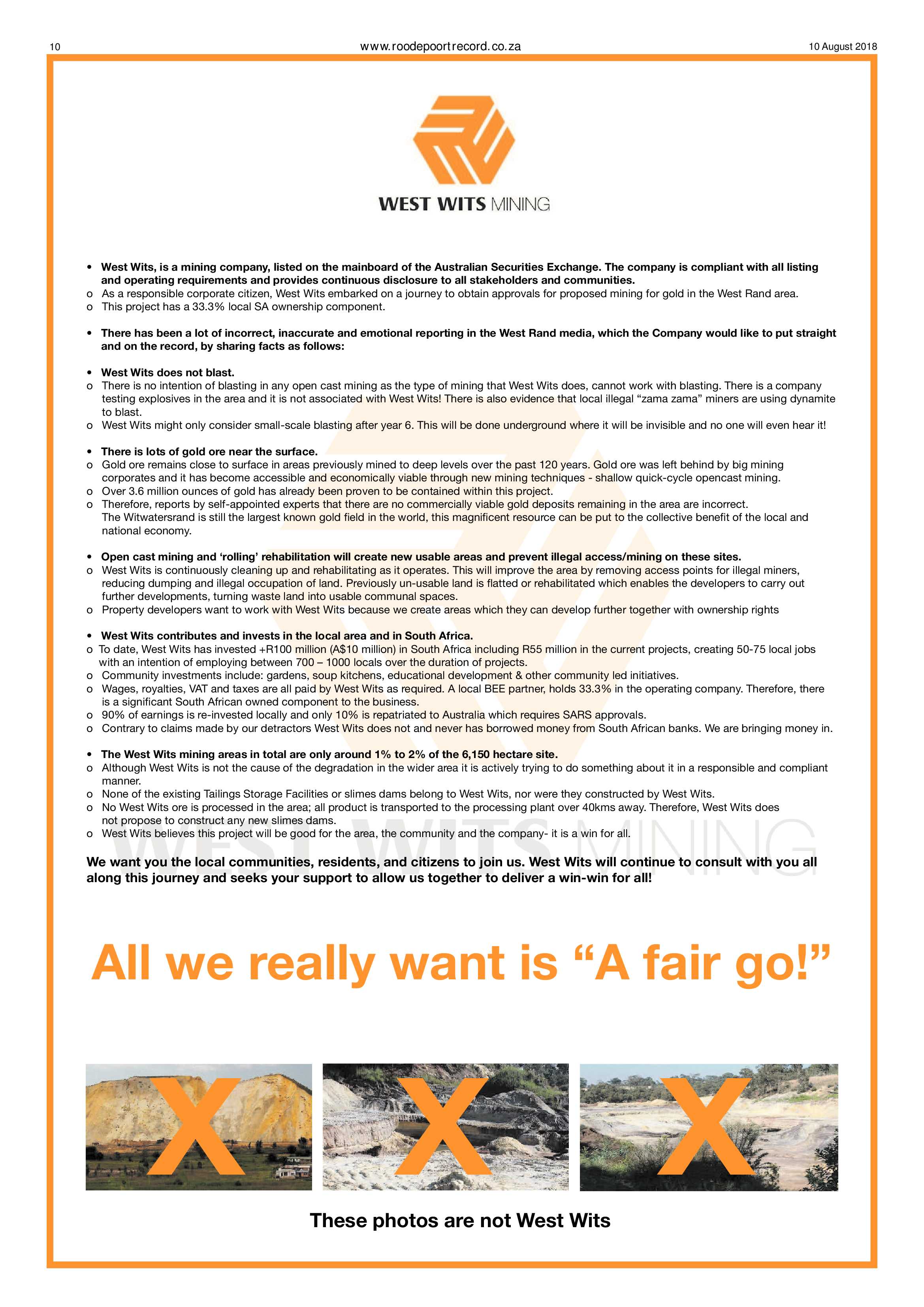 Roodepoort Record 10 August 2018 page 10