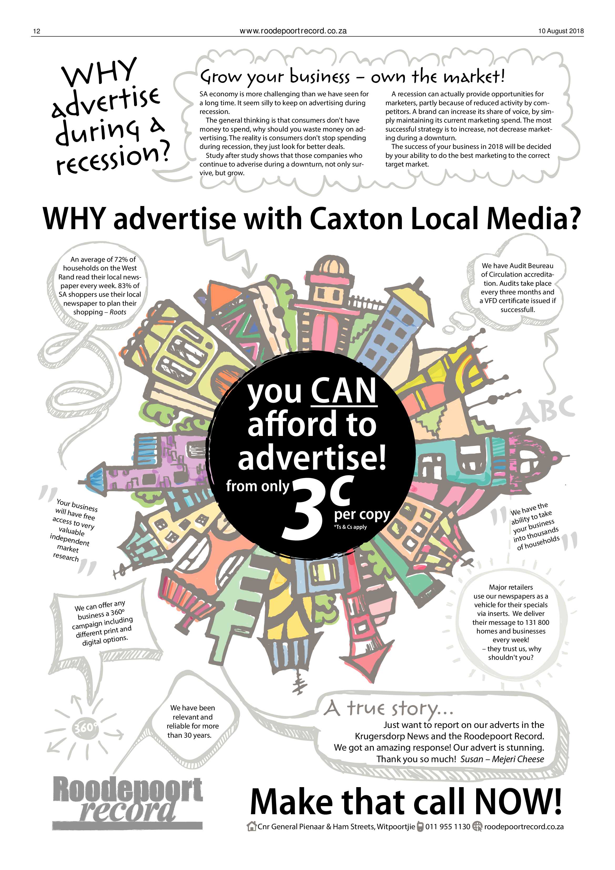 Roodepoort Record 10 August 2018 page 12