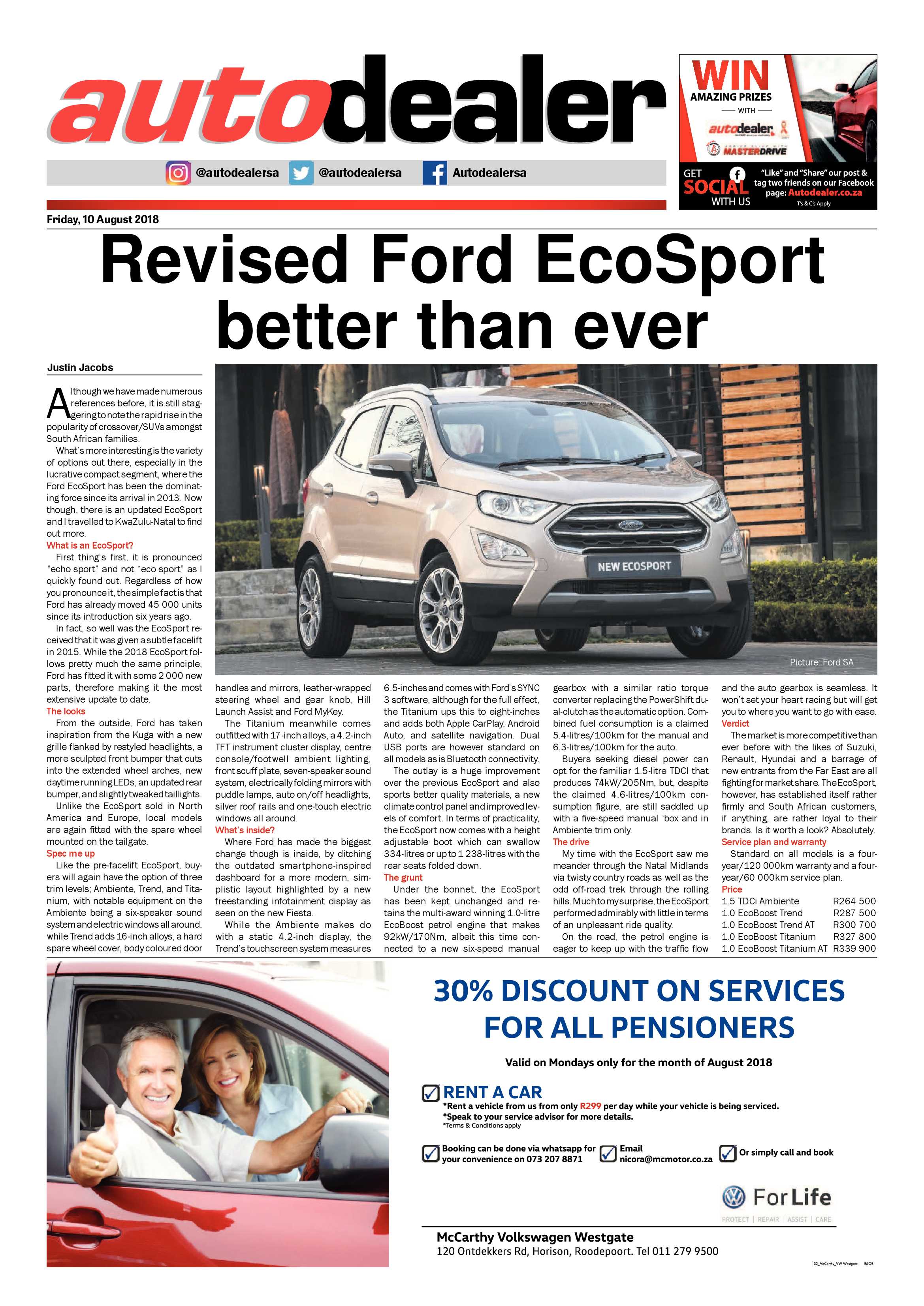 Roodepoort Record 10 August 2018 page 21