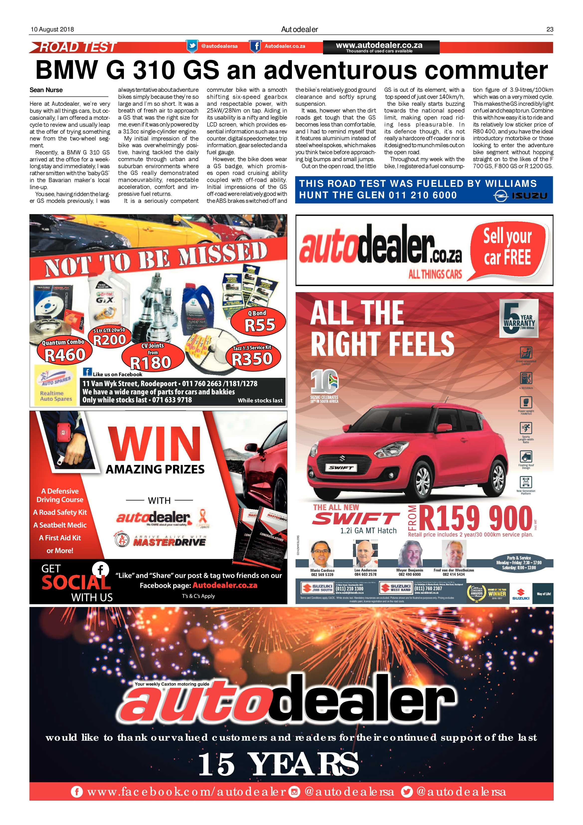 Roodepoort Record 10 August 2018 page 23