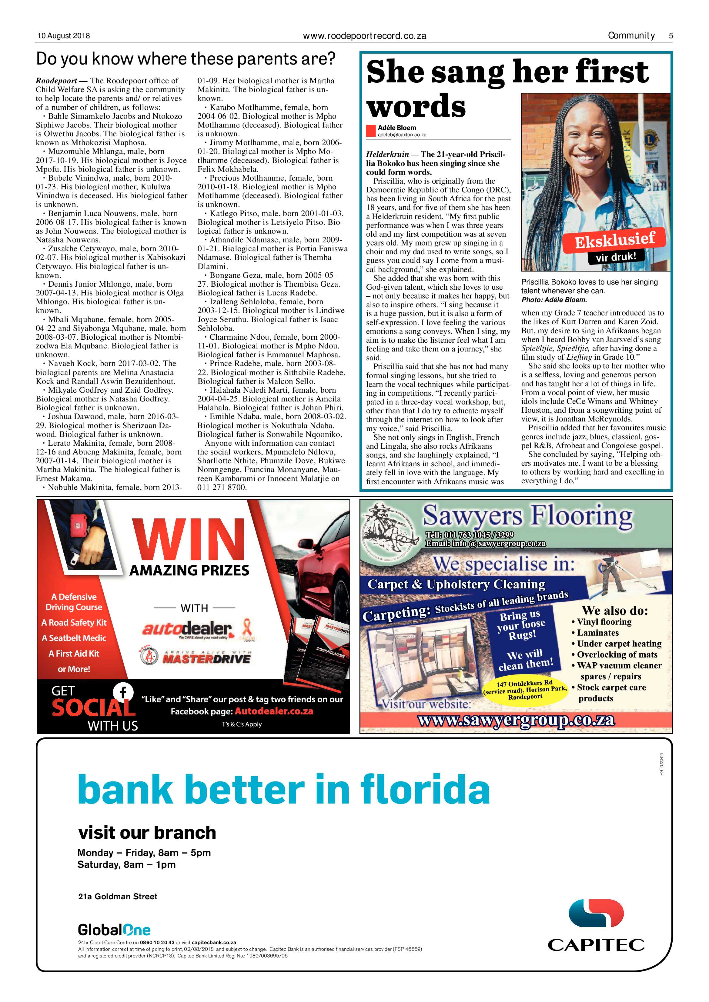 Roodepoort Record 10 August 2018 page 5