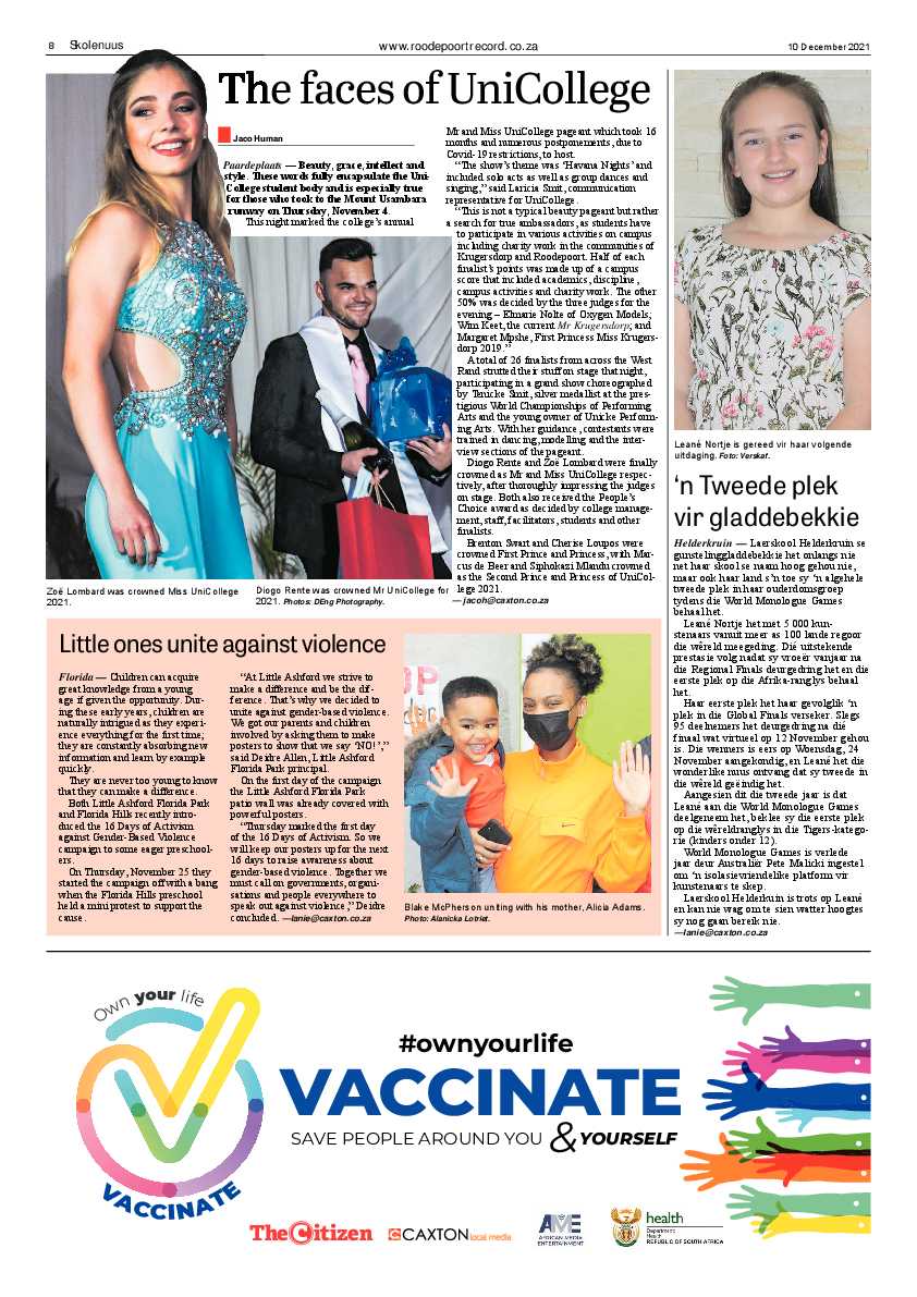 Roodepoort Record 10 December 2021 page 10