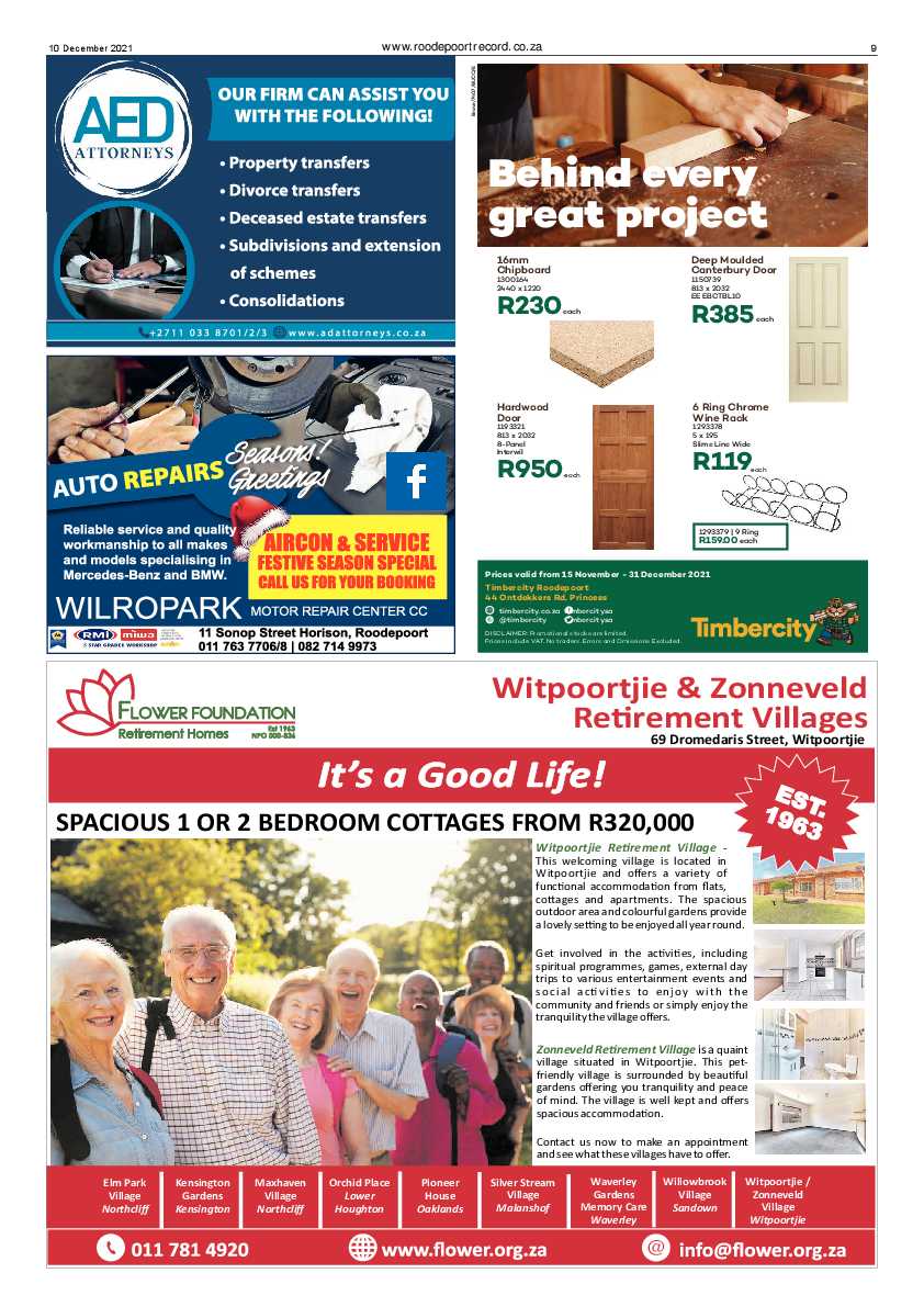 Roodepoort Record 10 December 2021 page 11