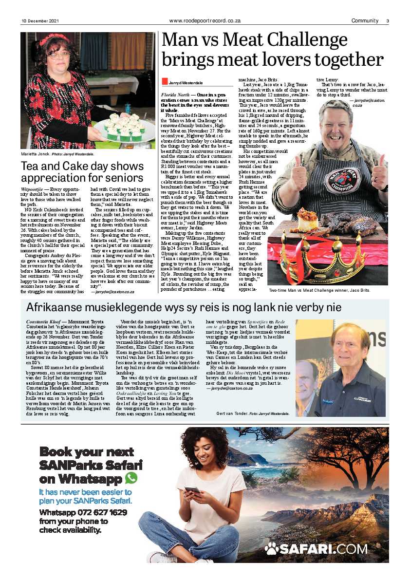 Roodepoort Record 10 December 2021 page 5