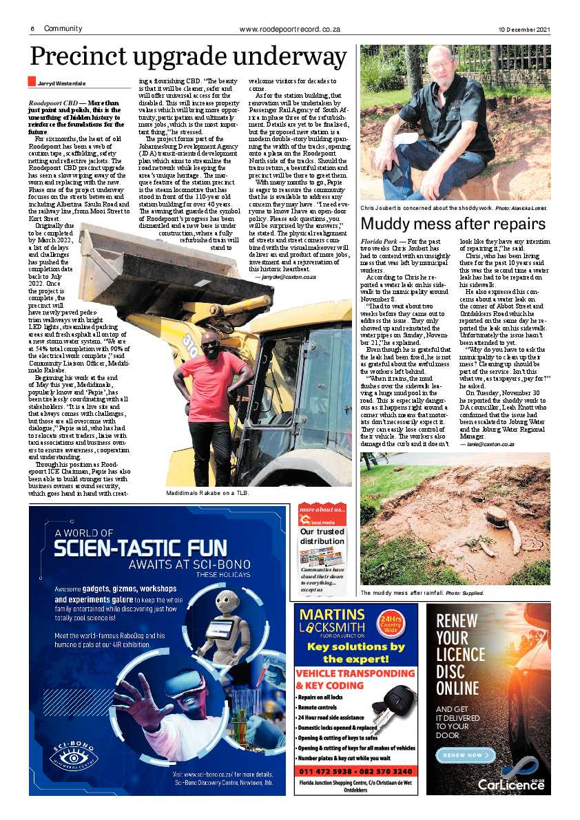 Roodepoort Record 10 December 2021 page 8
