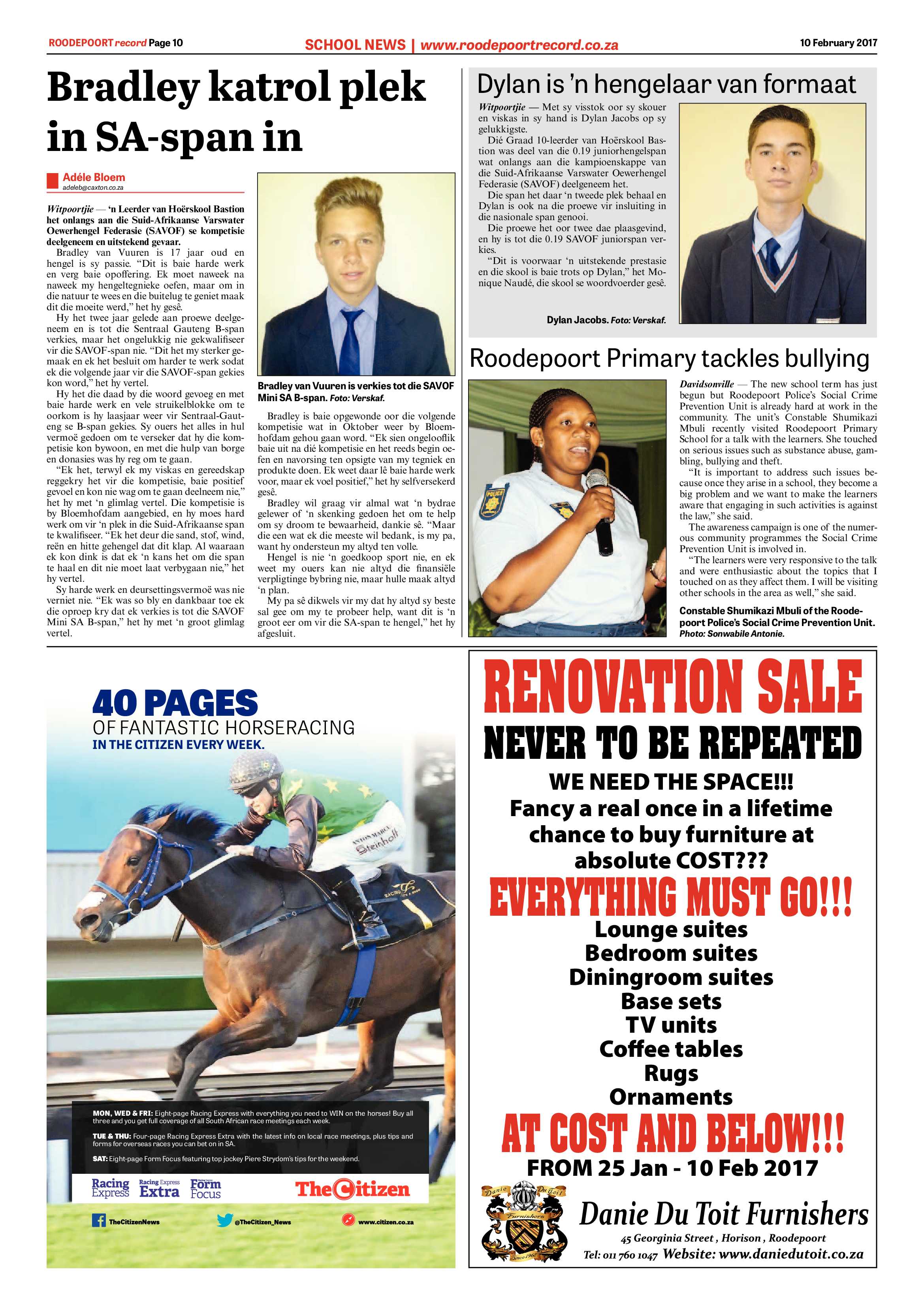 Roodepoort Record 10 February 2017 page 10