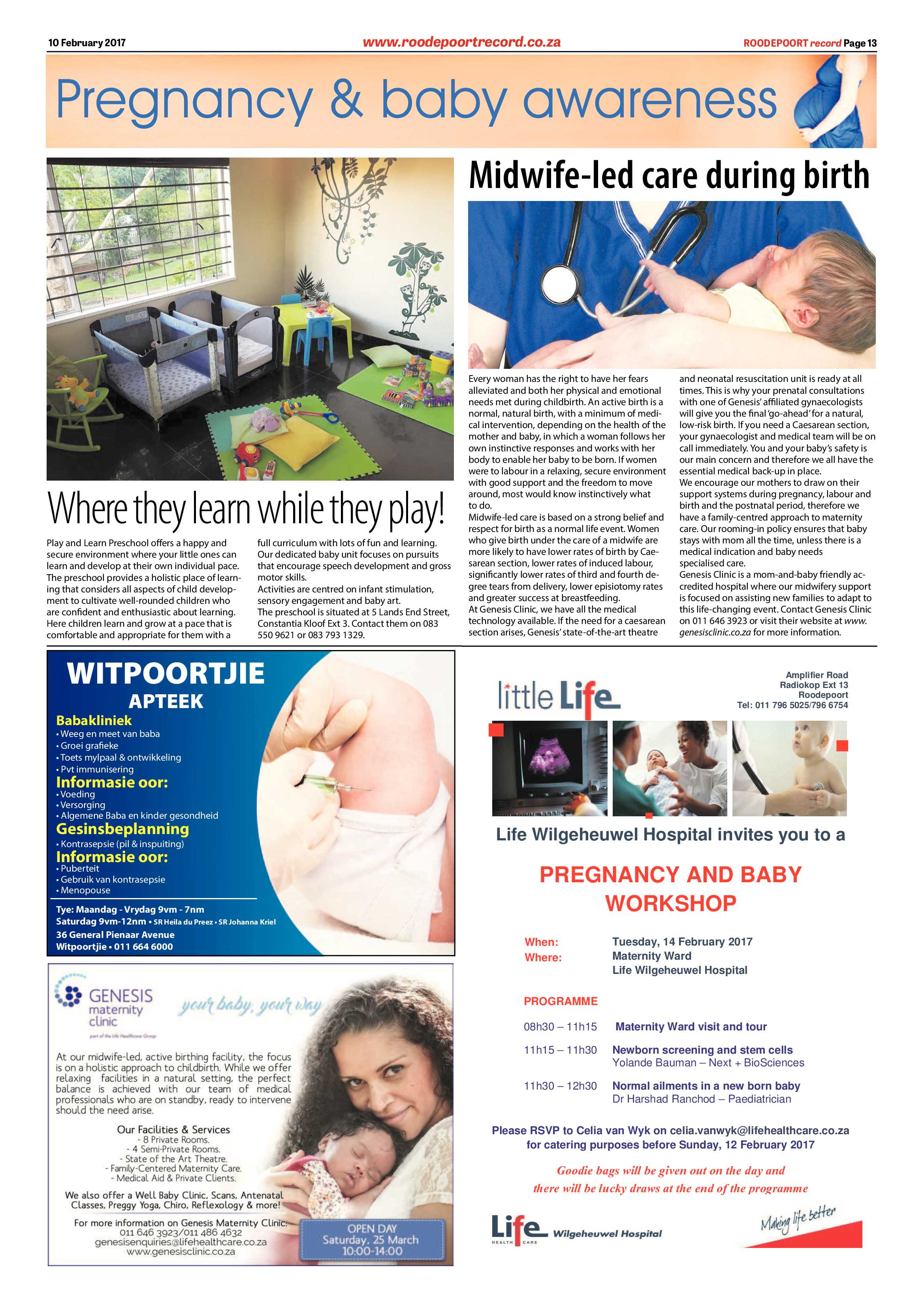 Roodepoort Record 10 February 2017 page 13