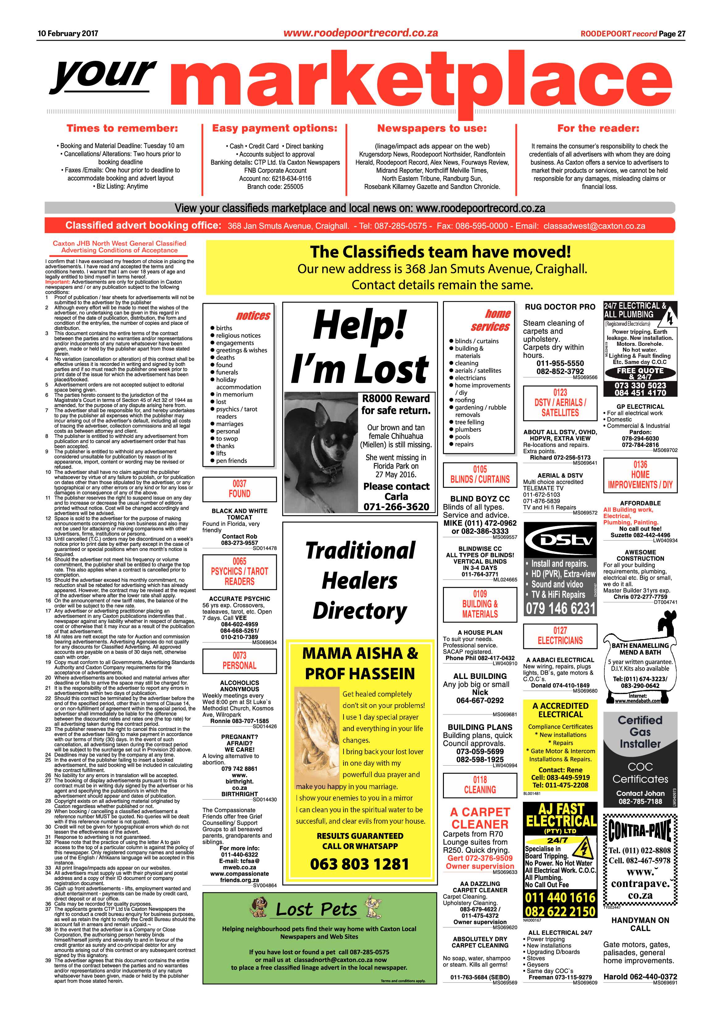 Roodepoort Record 10 February 2017 page 27