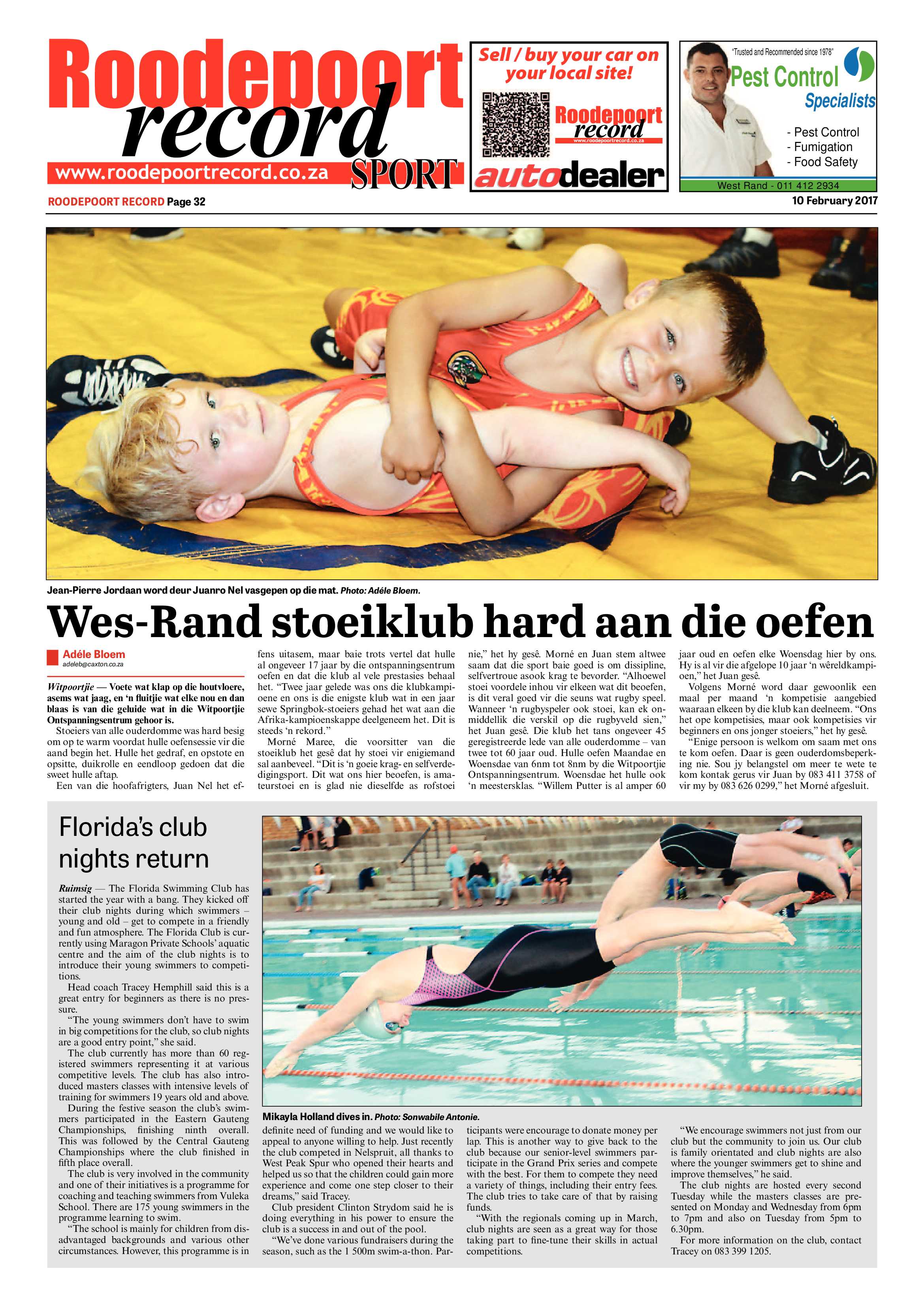 Roodepoort Record 10 February 2017 page 32