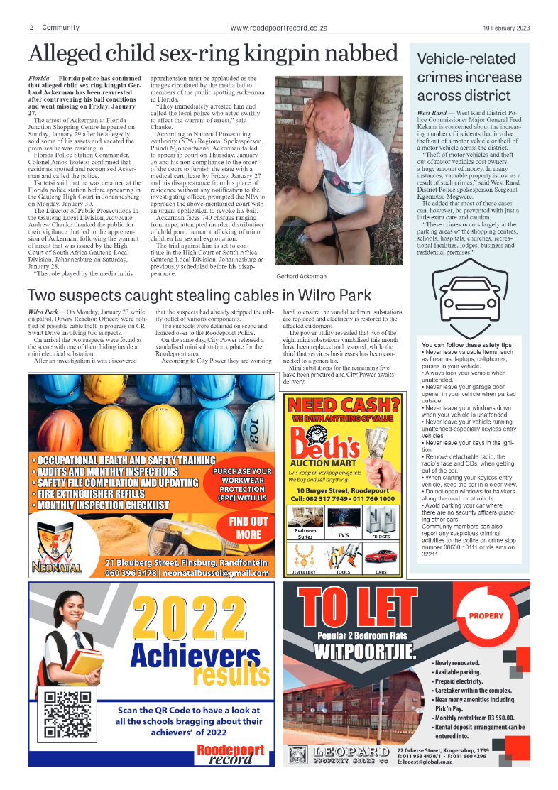 Roodepoort Record 10 February 2023 page 2