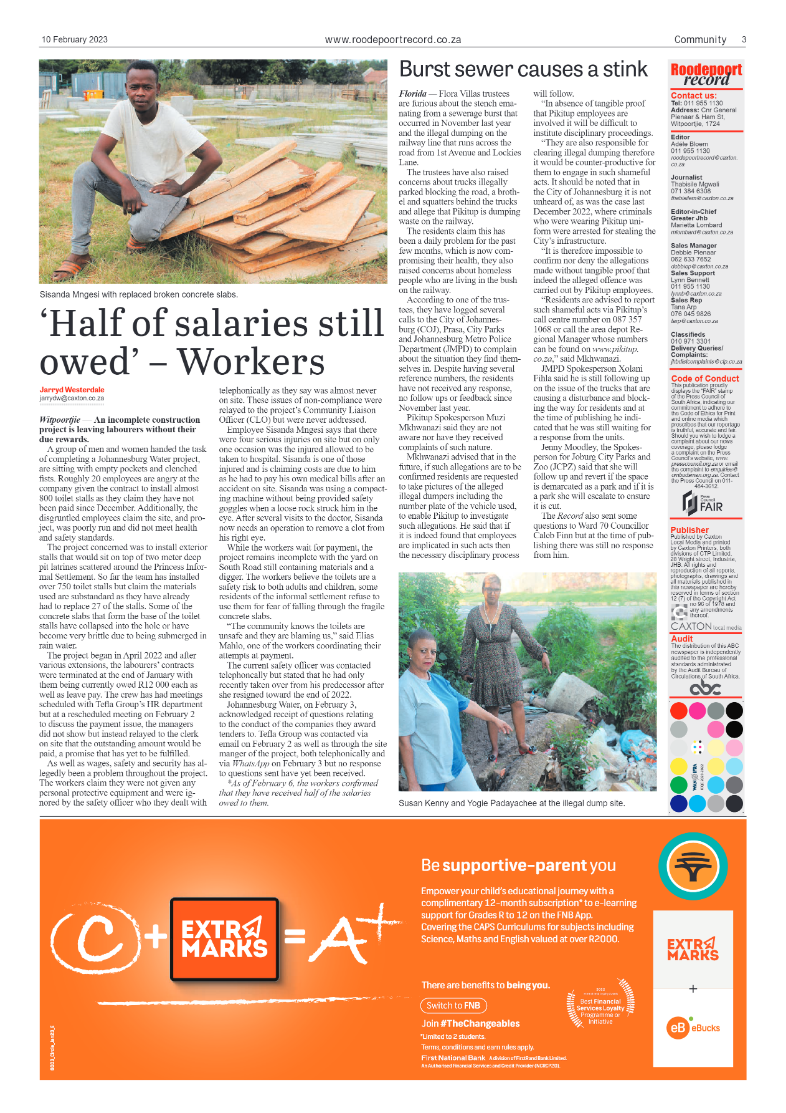Roodepoort Record 10 February 2023 page 3