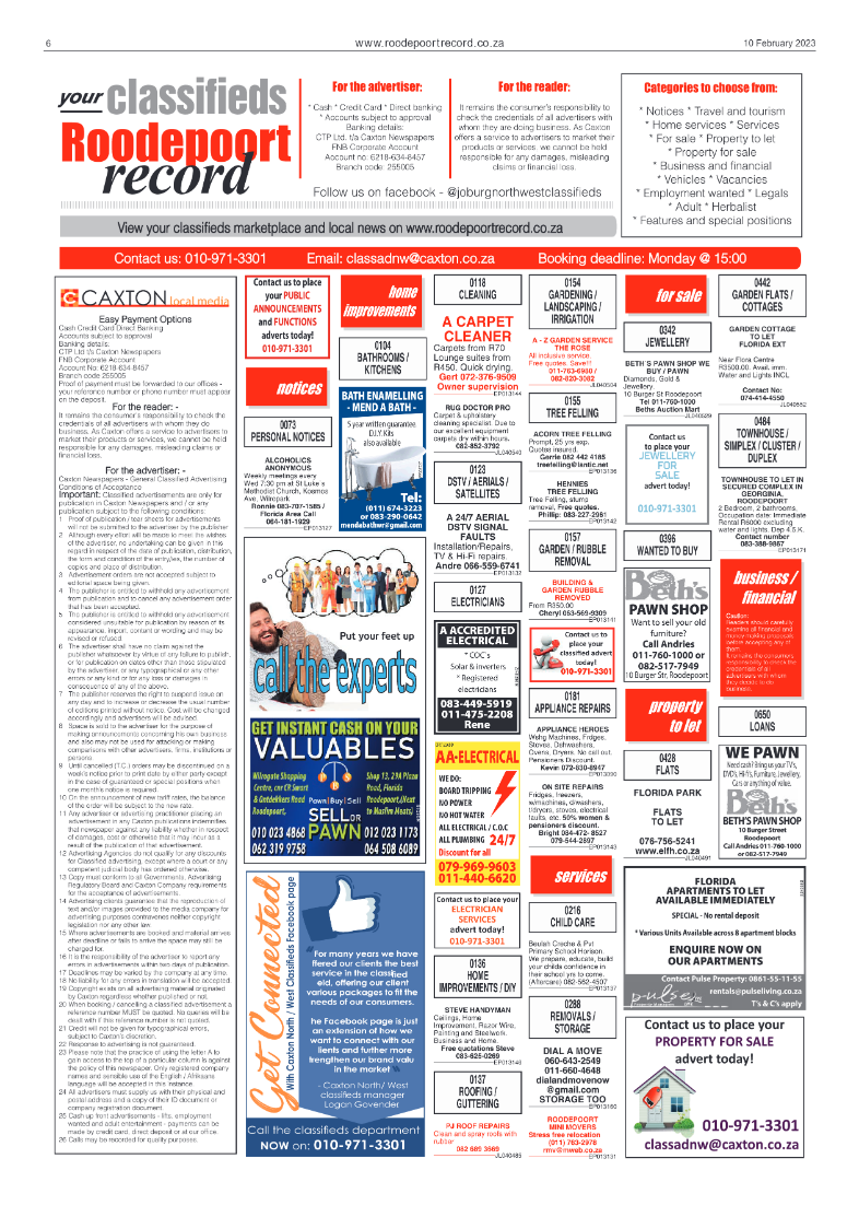 Roodepoort Record 10 February 2023 page 6