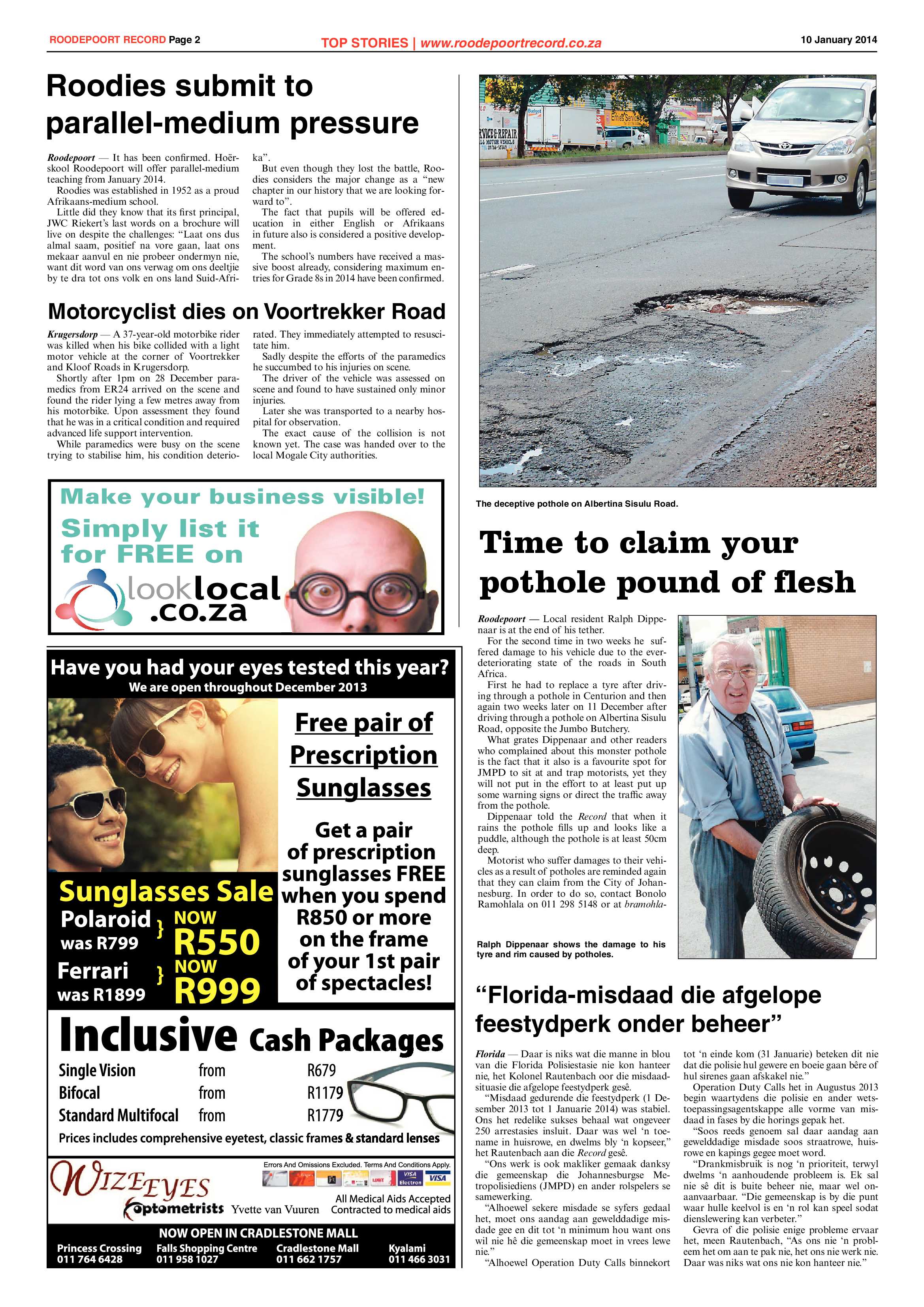 Roodepoort Record 10 January 2014 page 2