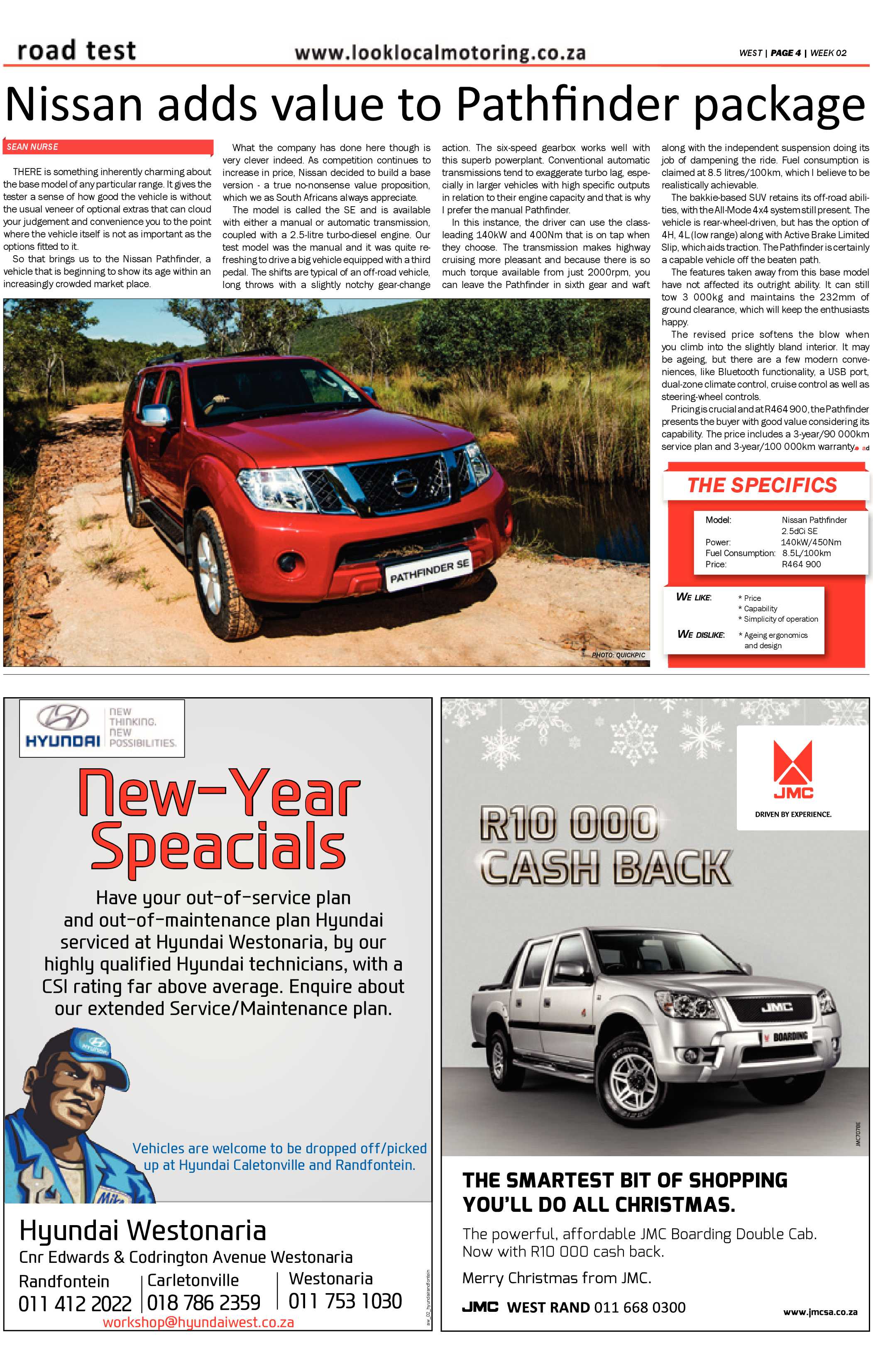 Roodepoort Record 10 January 2014 page 20