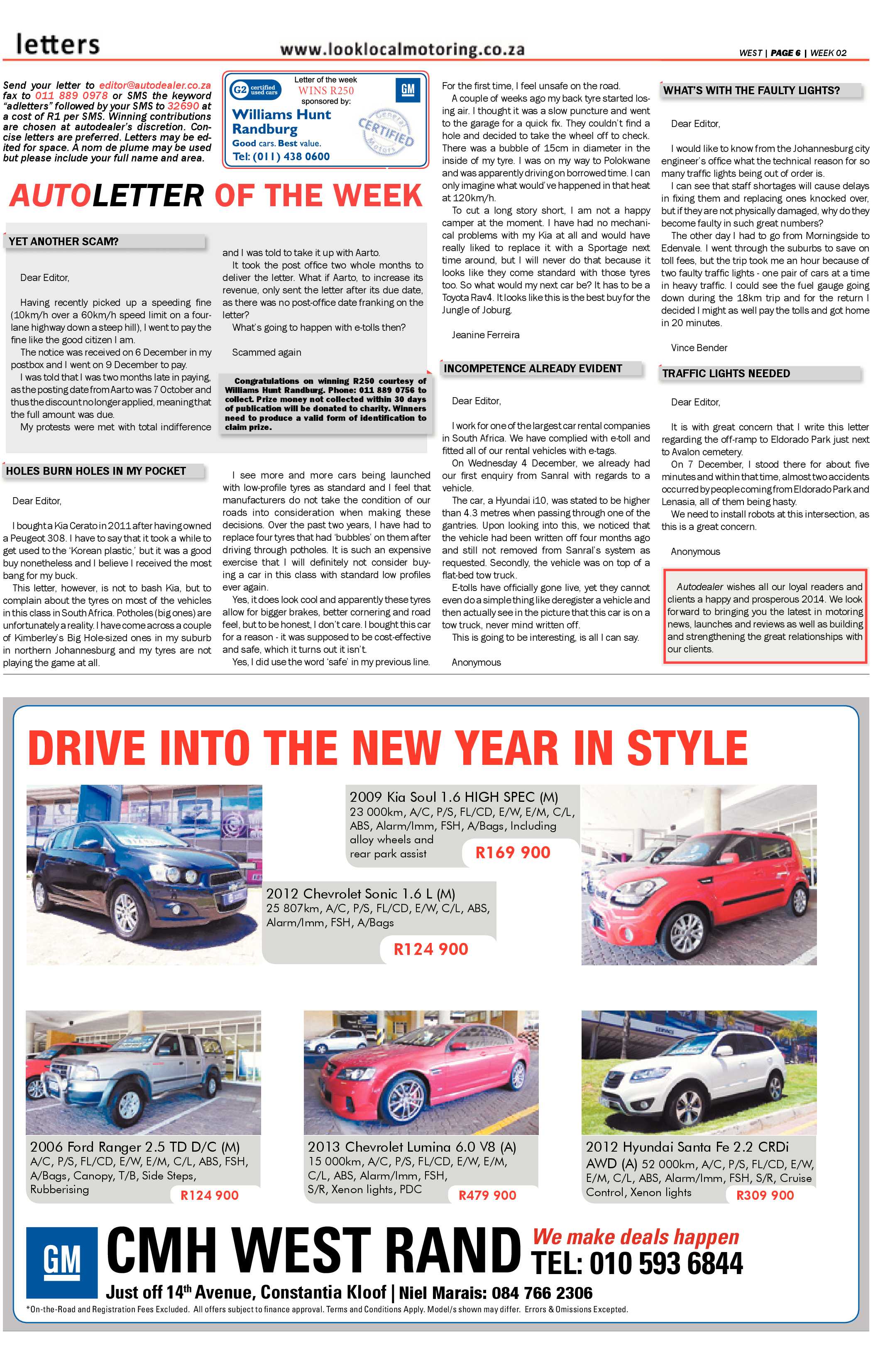 Roodepoort Record 10 January 2014 page 22