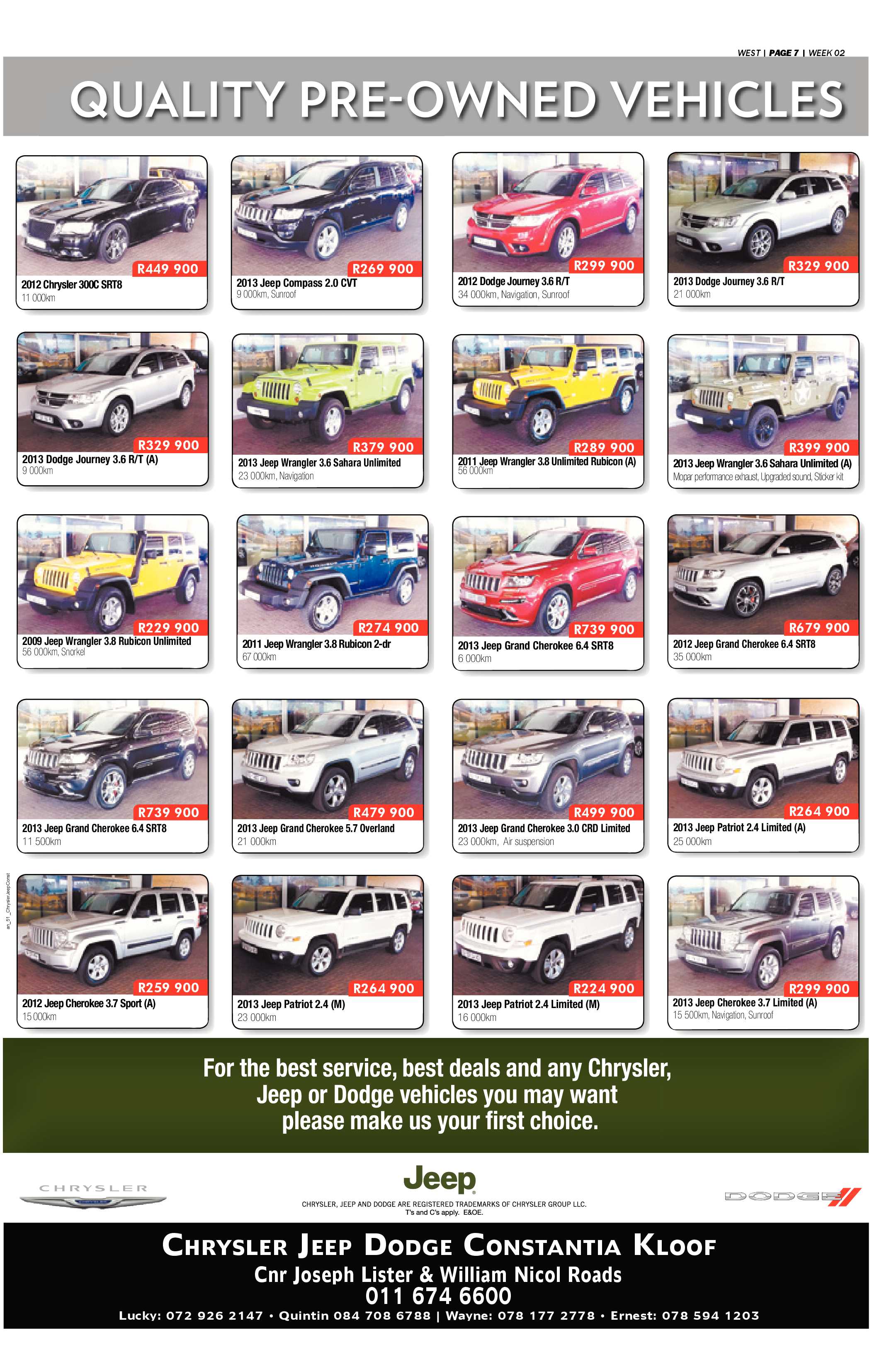 Roodepoort Record 10 January 2014 page 23