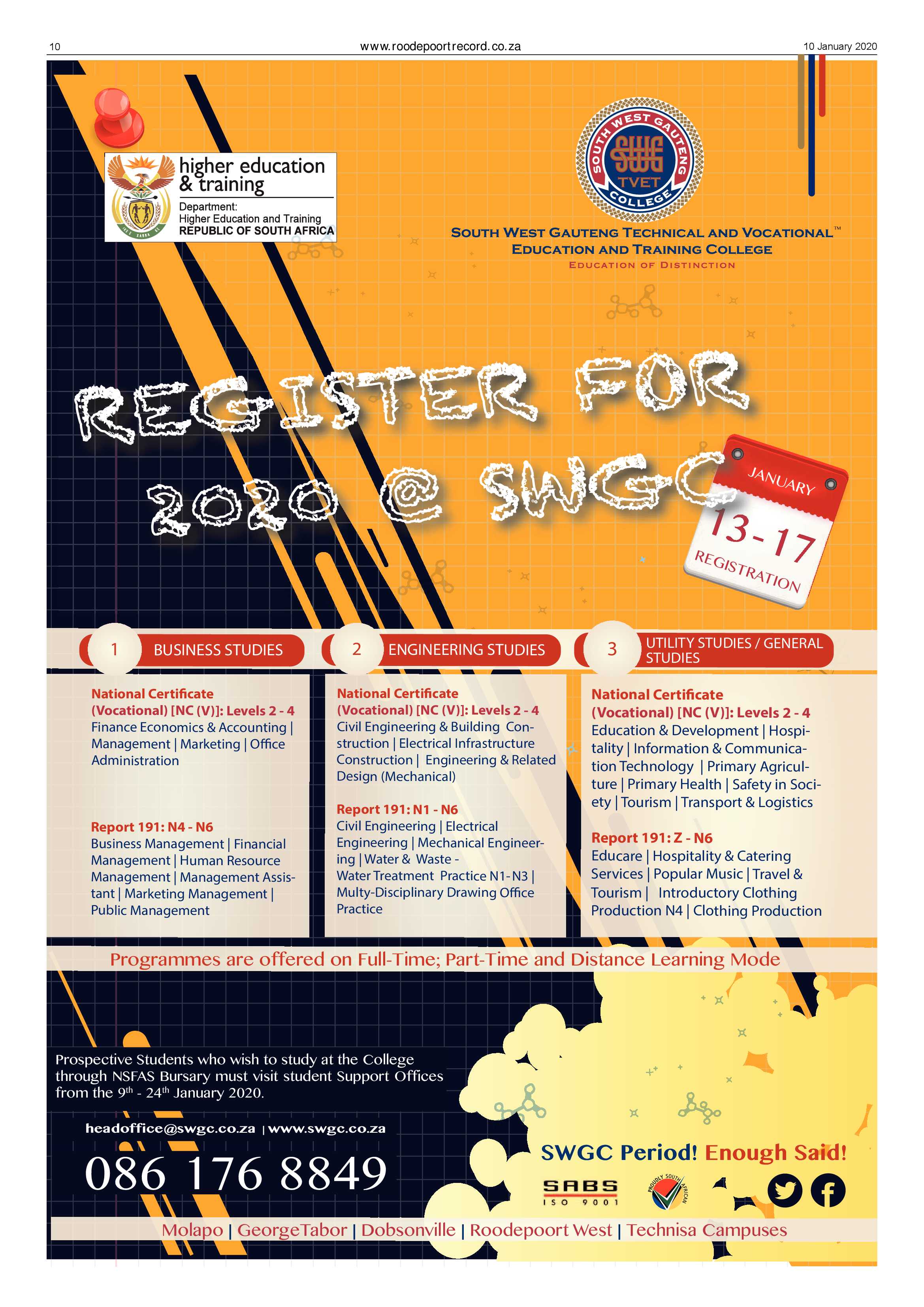 Roodepoort Record 10 January 2020 page 10