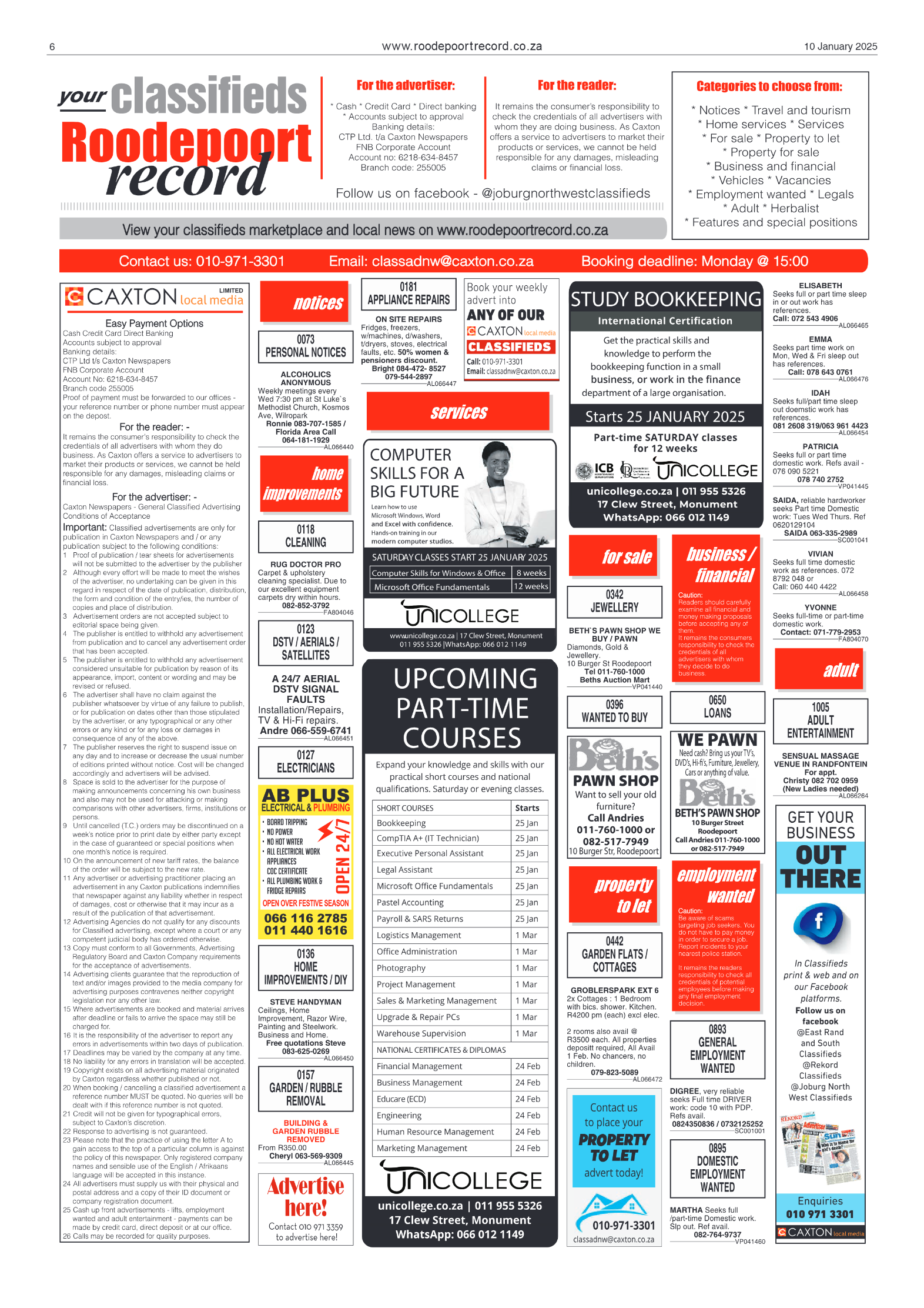 Roodepoort Record 10 January 2025 page 6