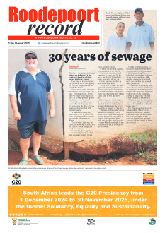 Roodepoort Record 10 January 2025