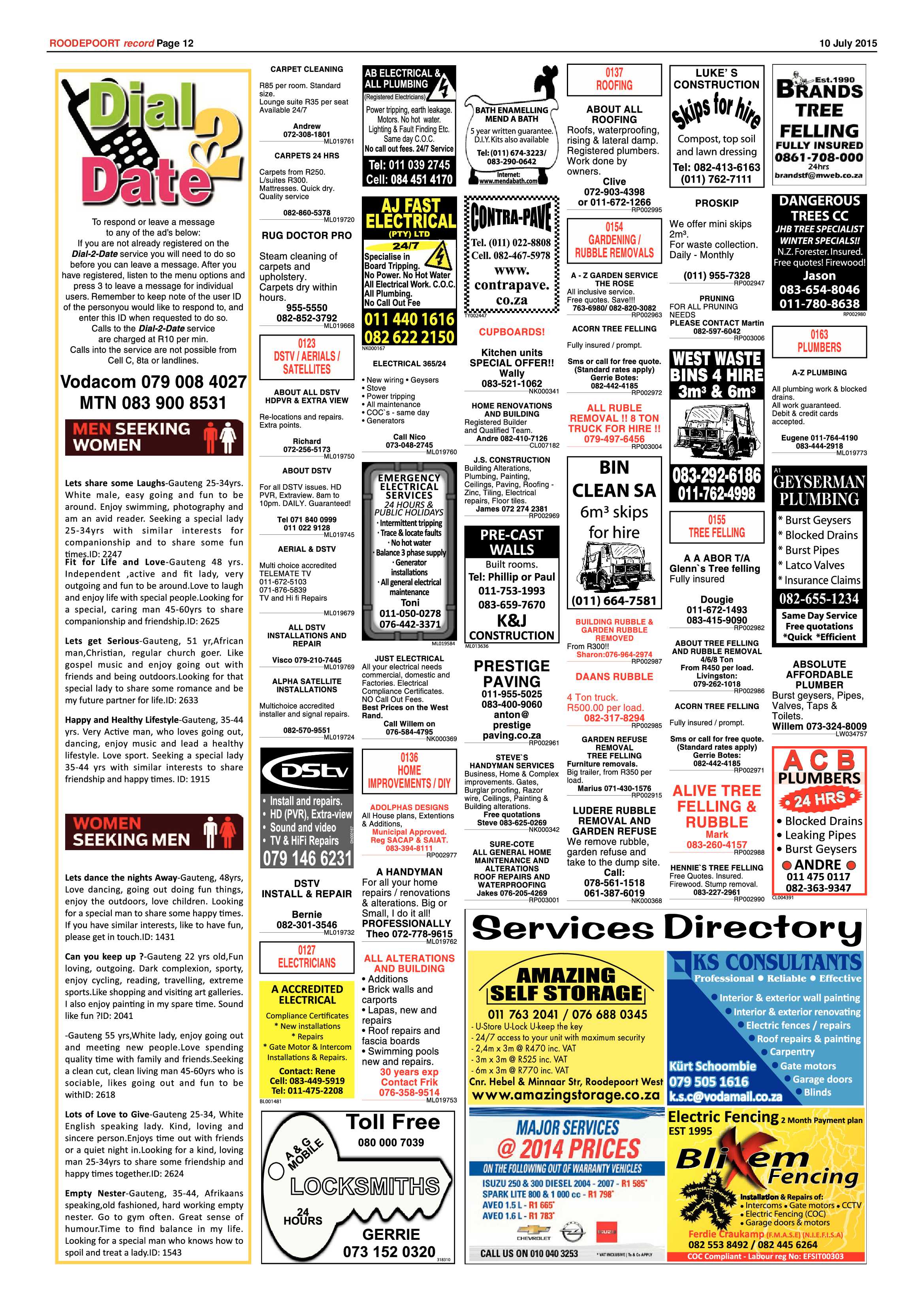 Roodepoort Record 11 December 2015 page 12