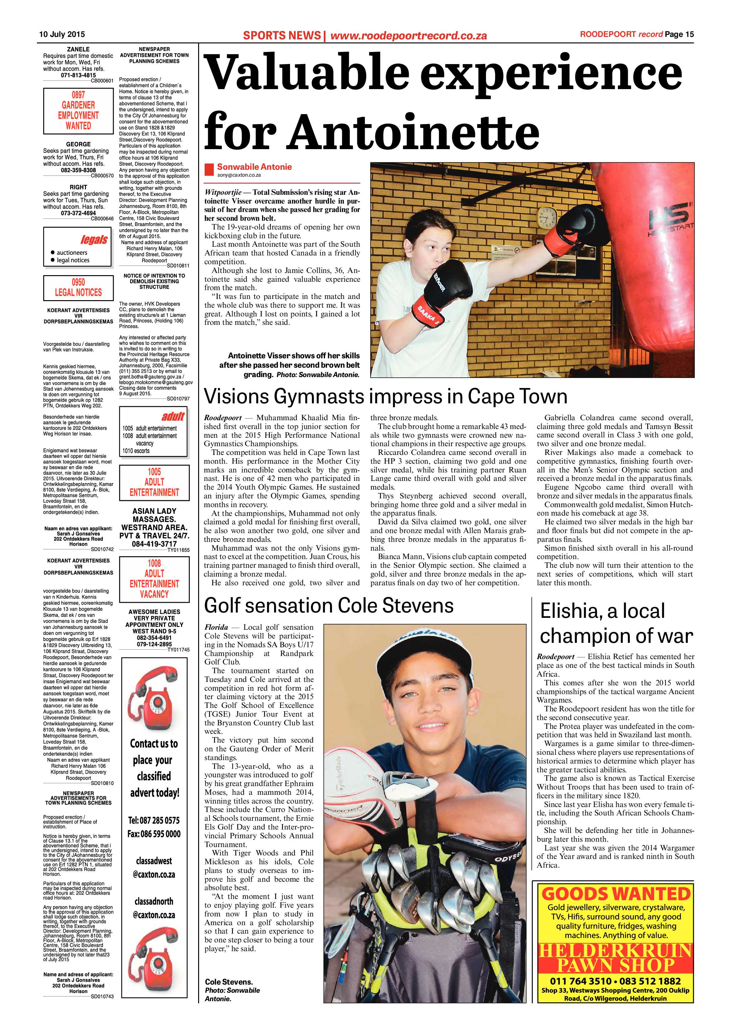 Roodepoort Record 11 December 2015 page 15