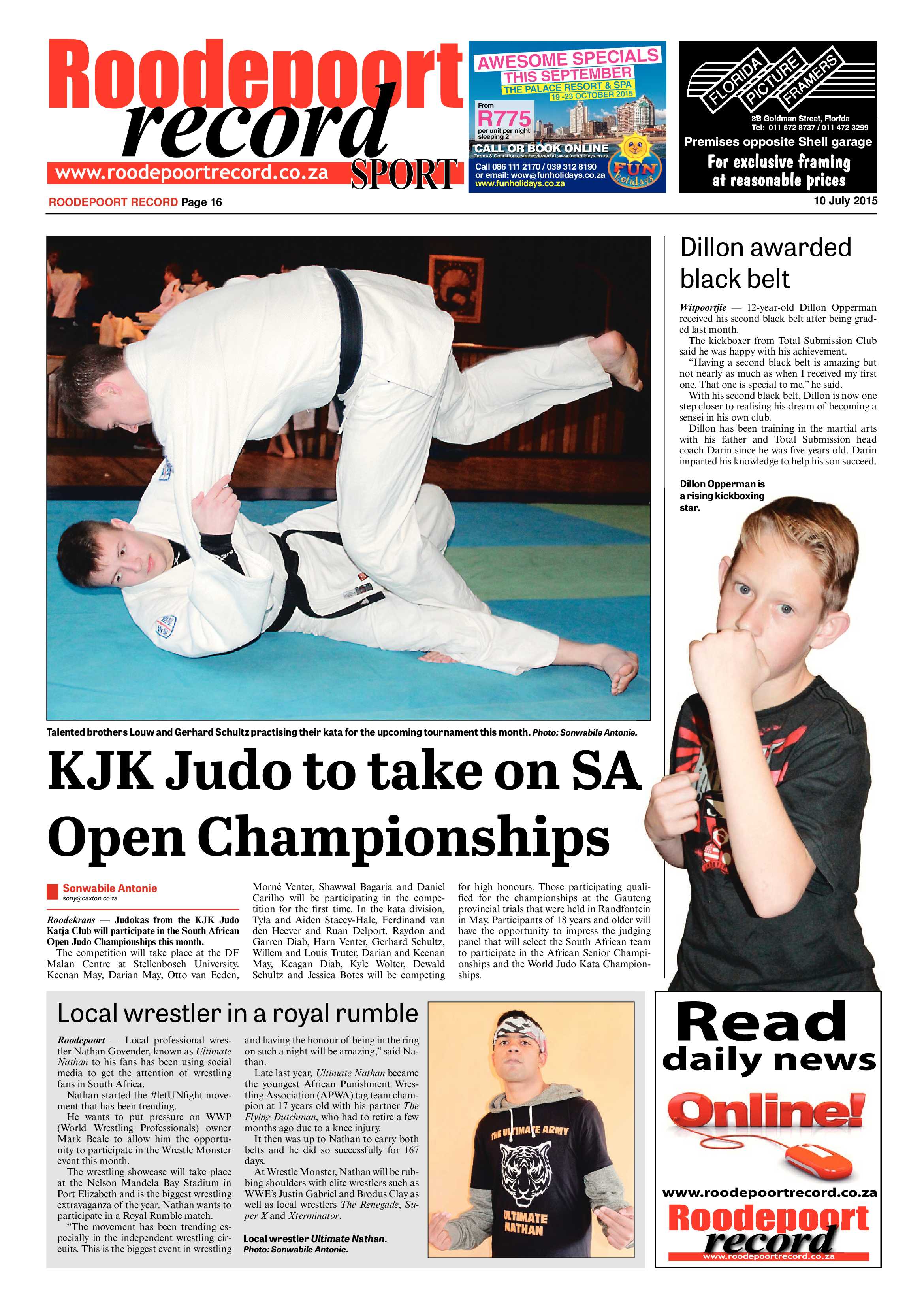 Roodepoort Record 11 December 2015 page 16